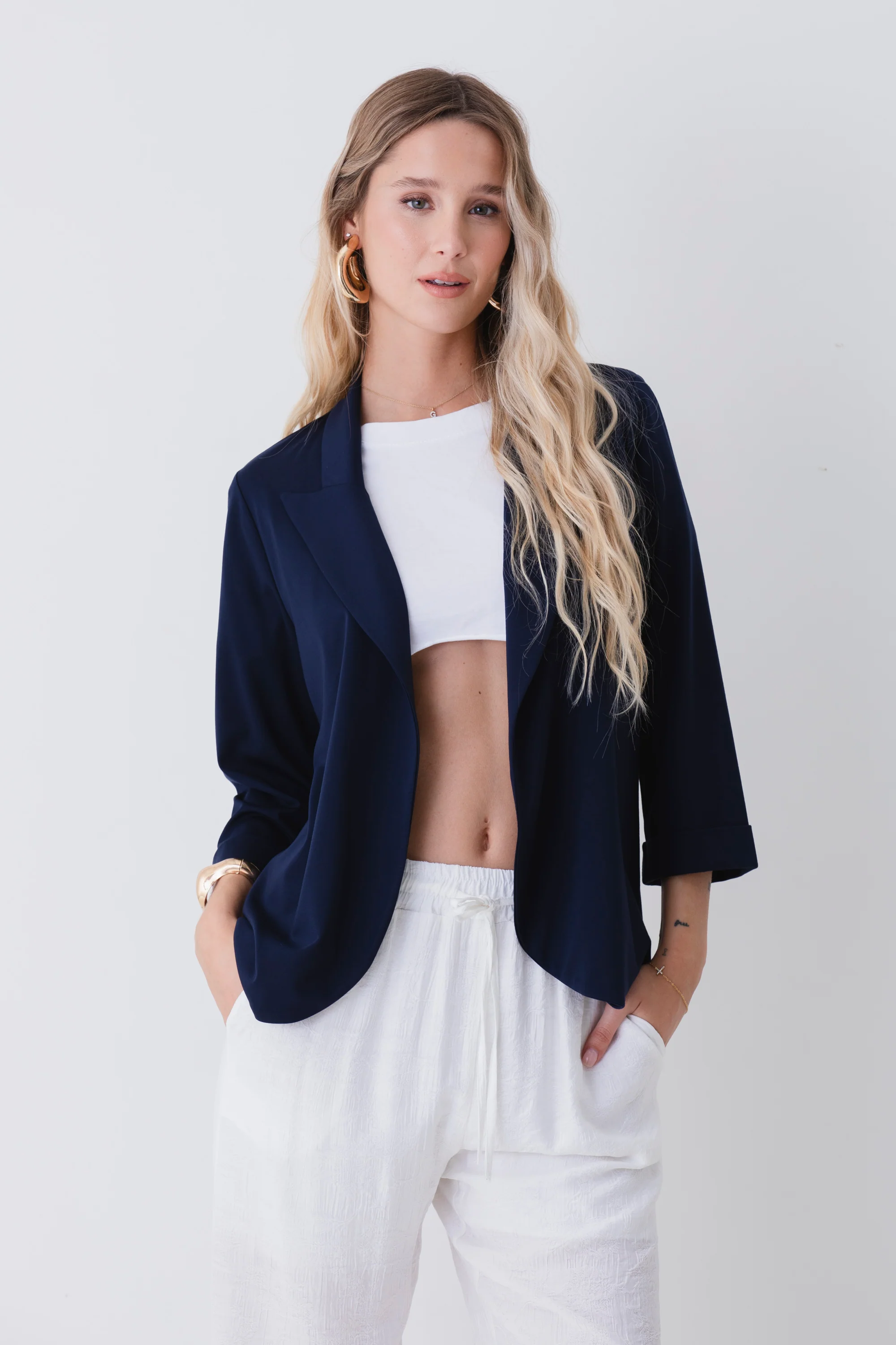 Blazer destrutturato in jersey - PE26 - Image 2