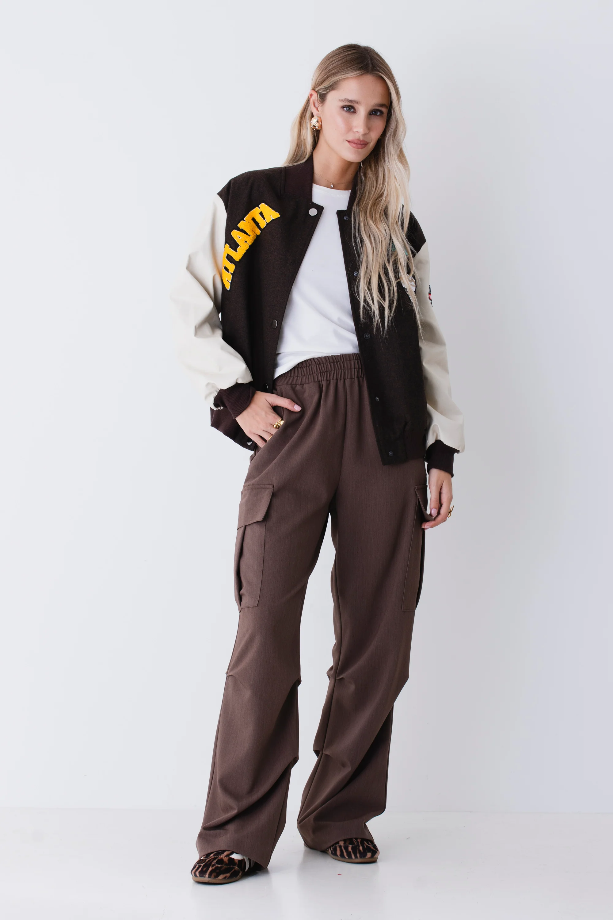 Bomber college con patch - FW26