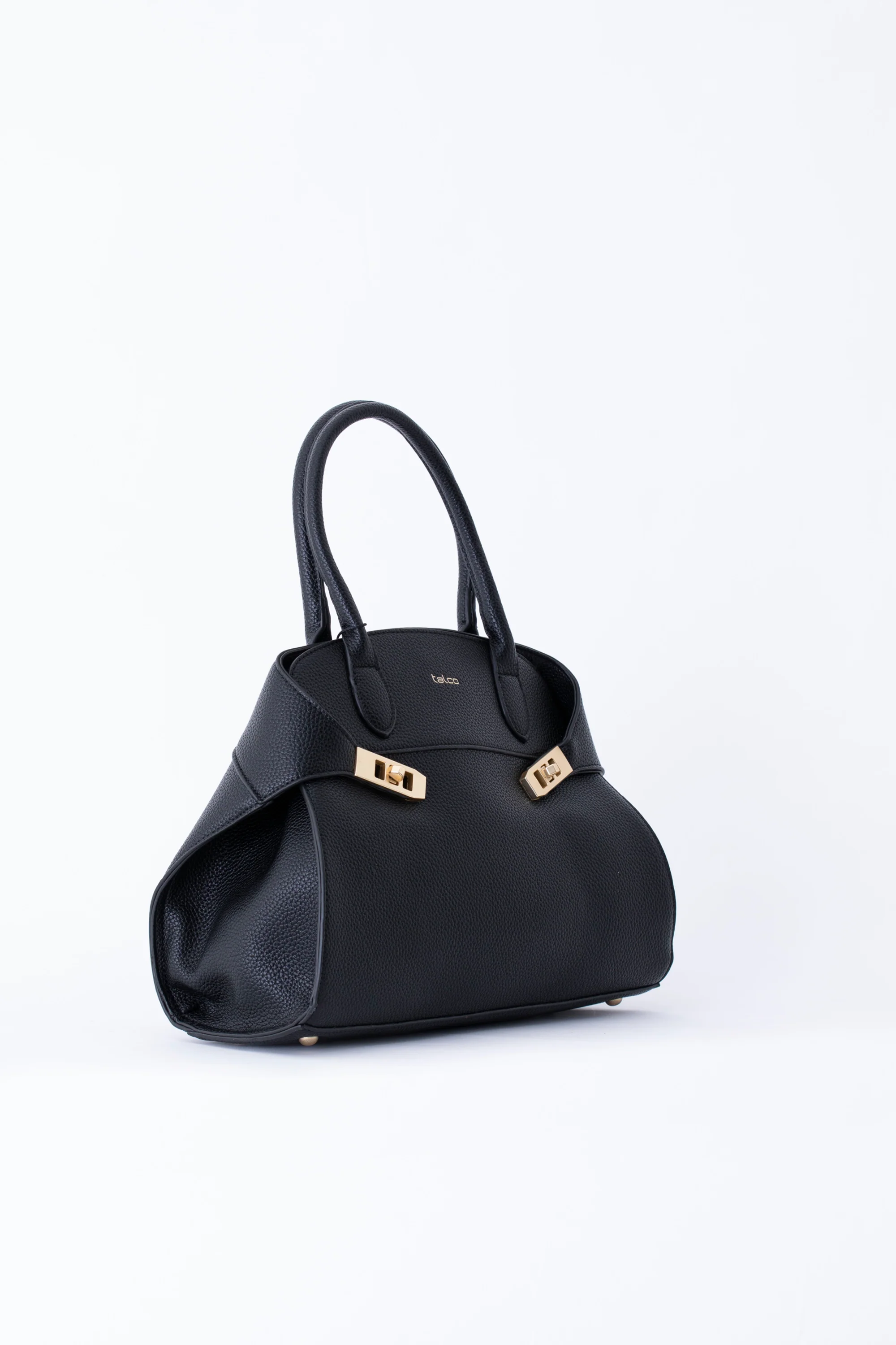 Borsa a mano con fibbie in similpelle - FW26 - Image 2
