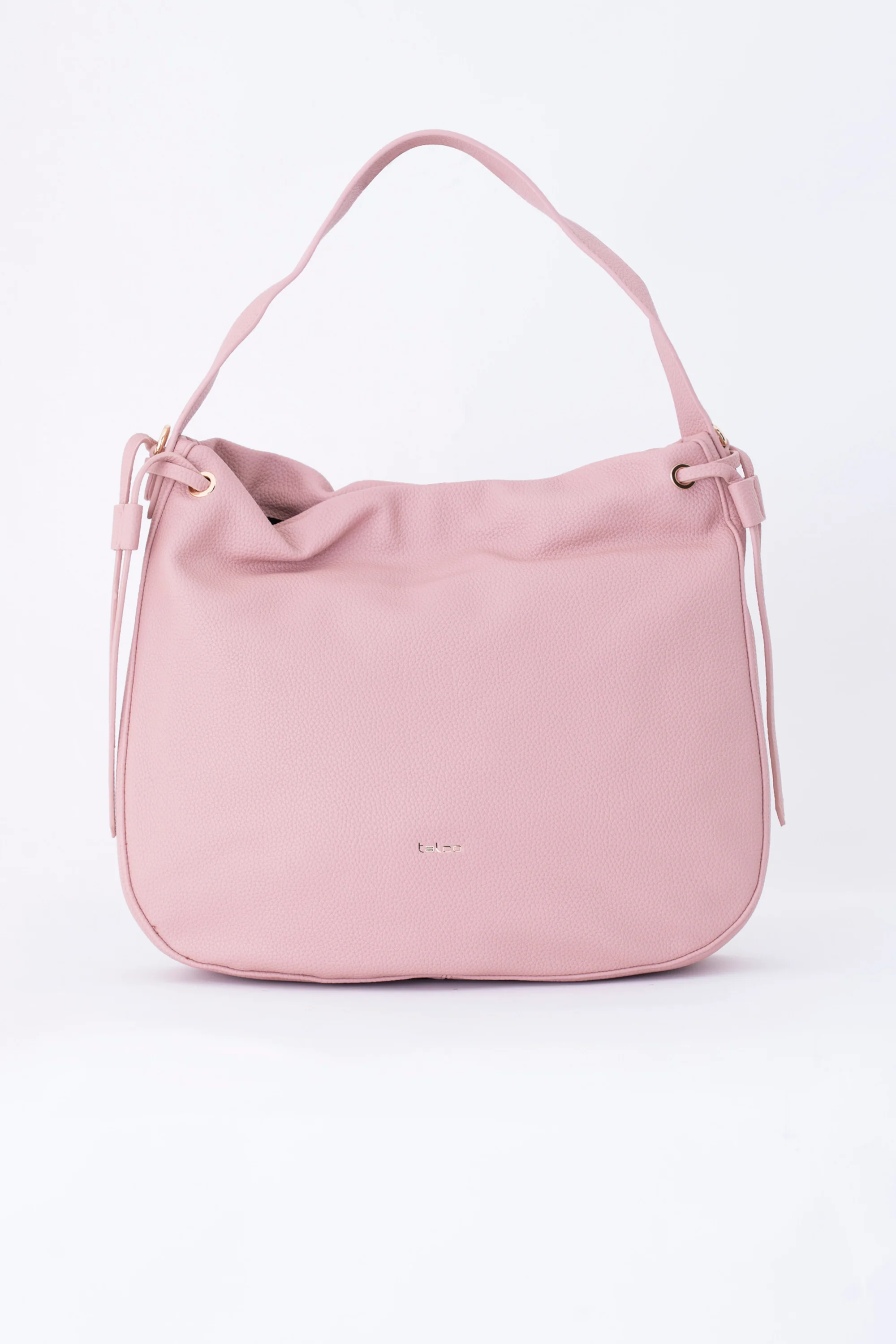 Borsa da spalla con coulisse in similpelle - FW25 - Image 7