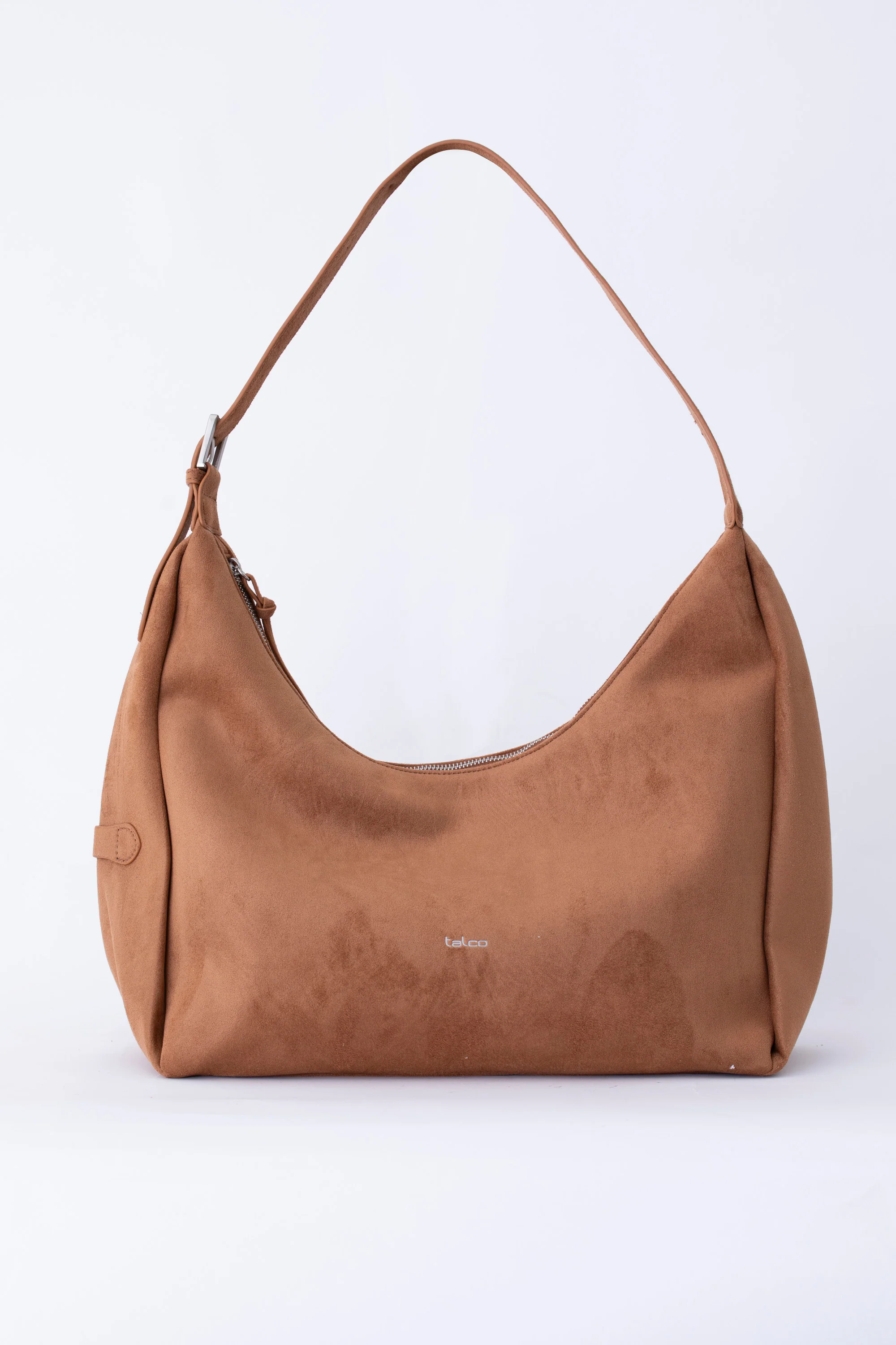 Borsa maxi da spalla in effetto camoscio - PE26 - Image 4