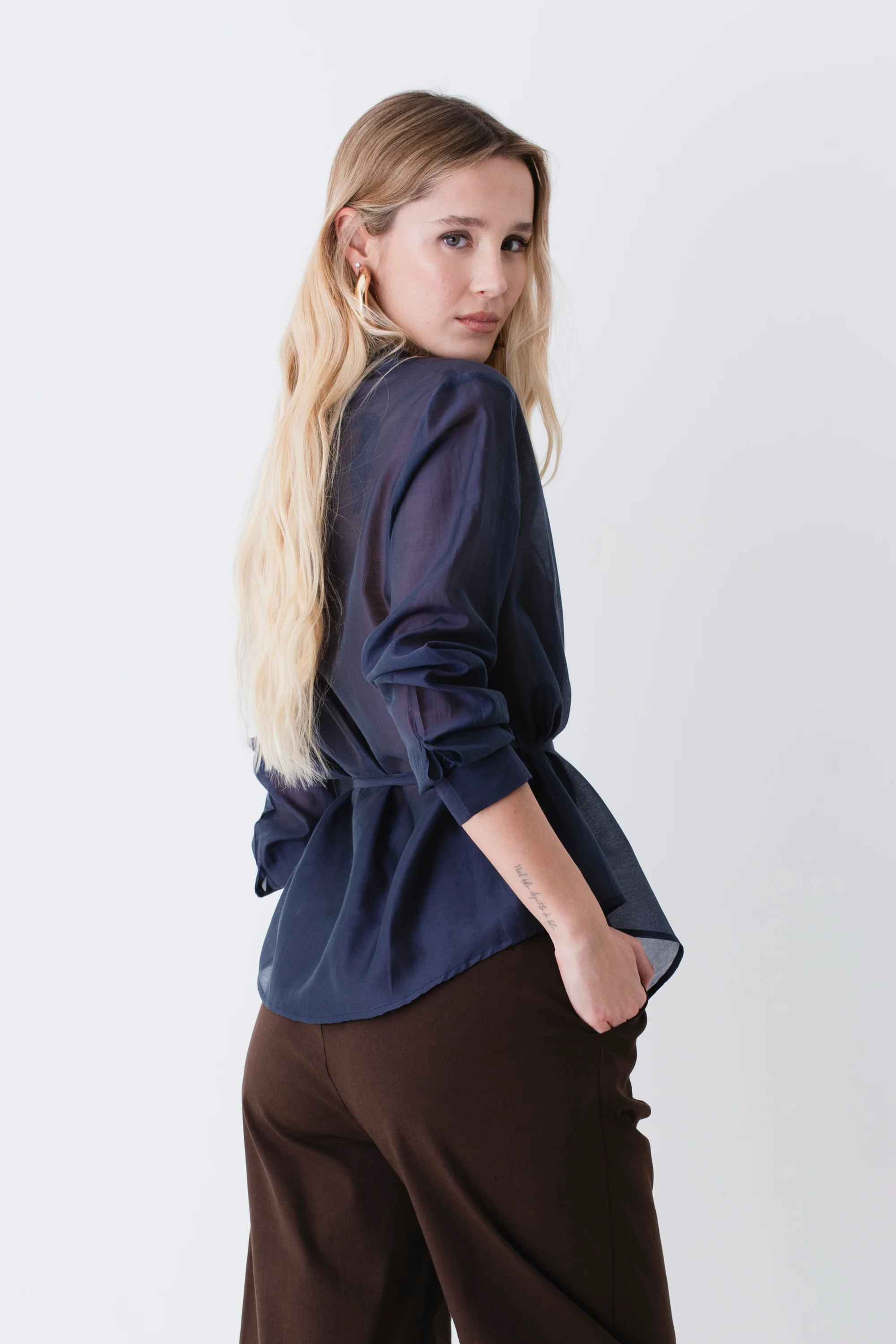 Camicia in lyocell - PE26 - Image 3