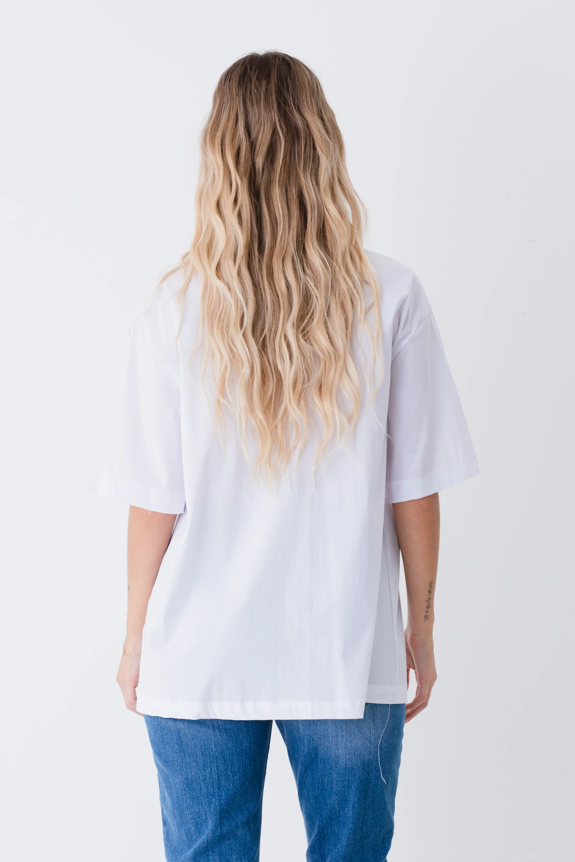 Camicia lunga a maniche corte con cravatta - PE26 - Image 6