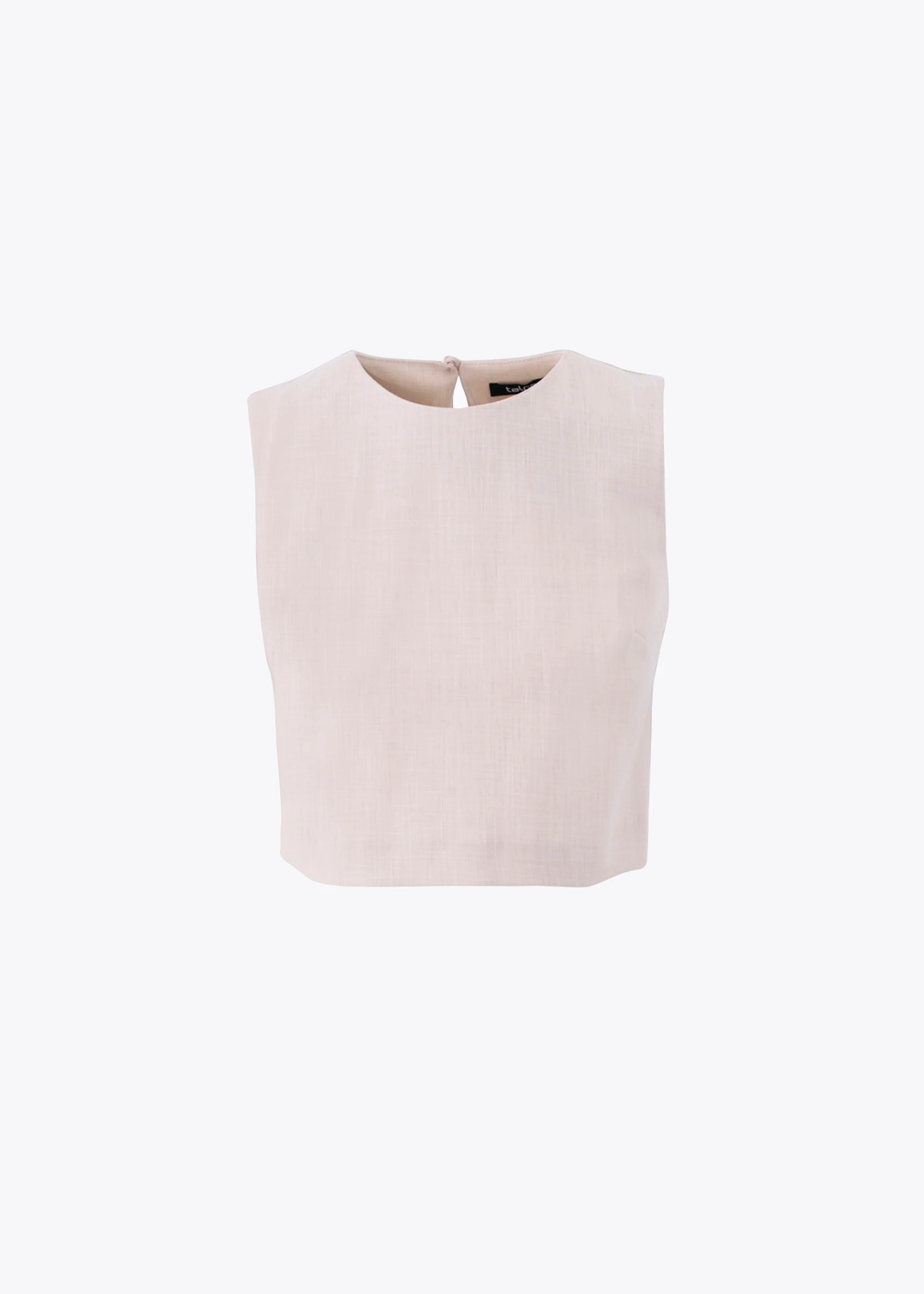 Crop top in grisaglia - PE25 - Image 6