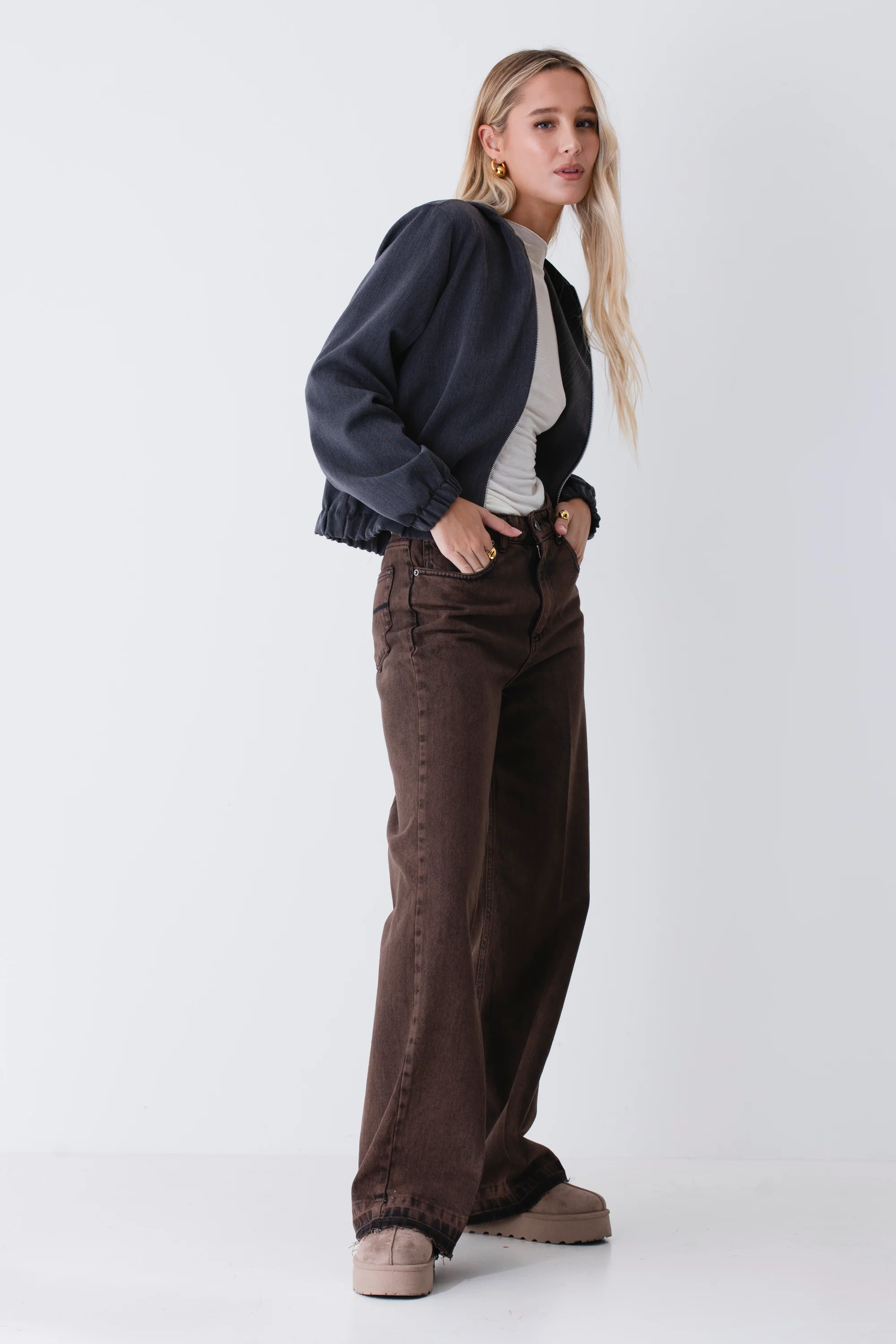 Giacca bomber in mano lana - FW26 - Image 5