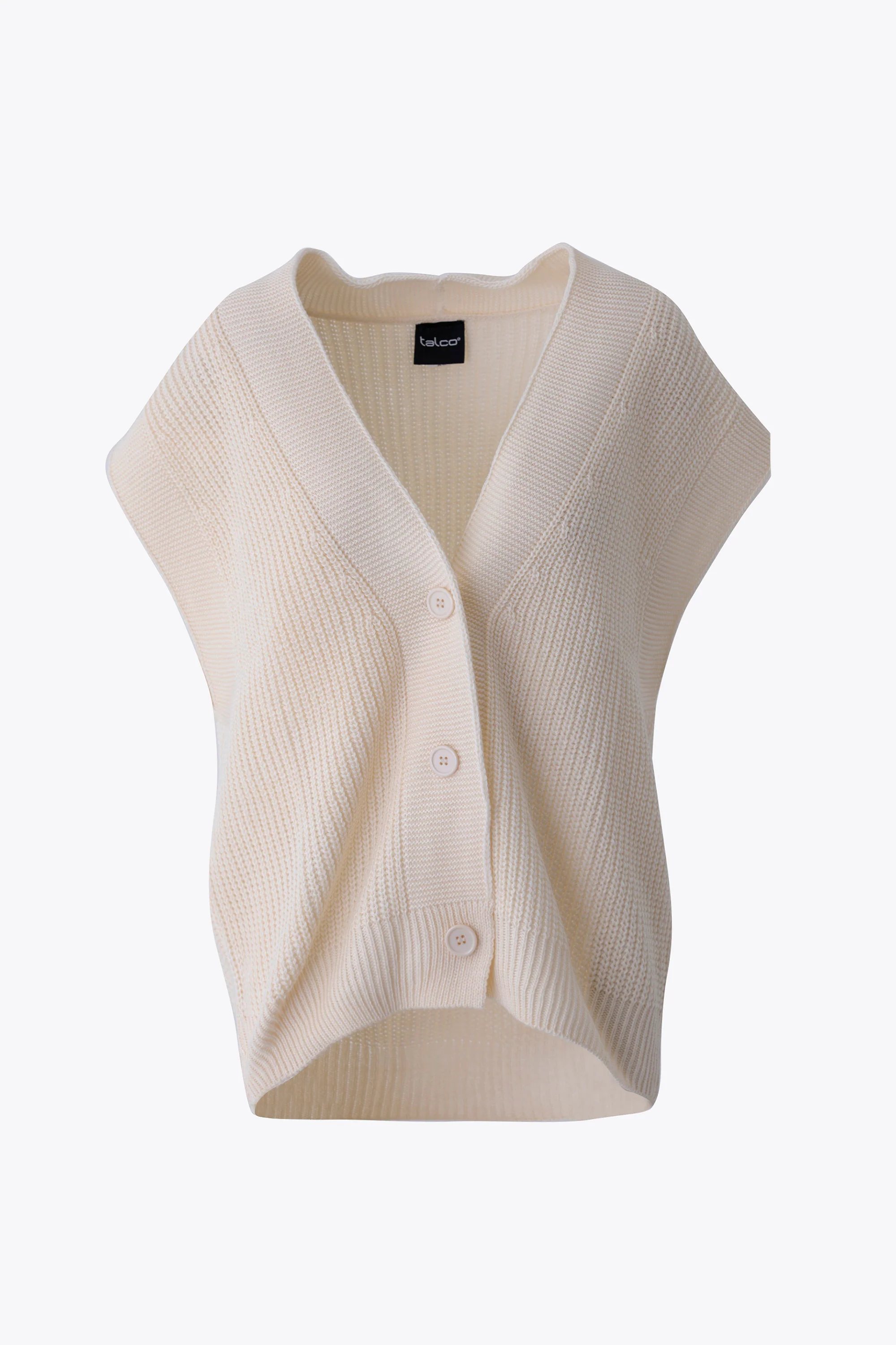 Gilet lungo in maglia coste - FW26 - Image 9