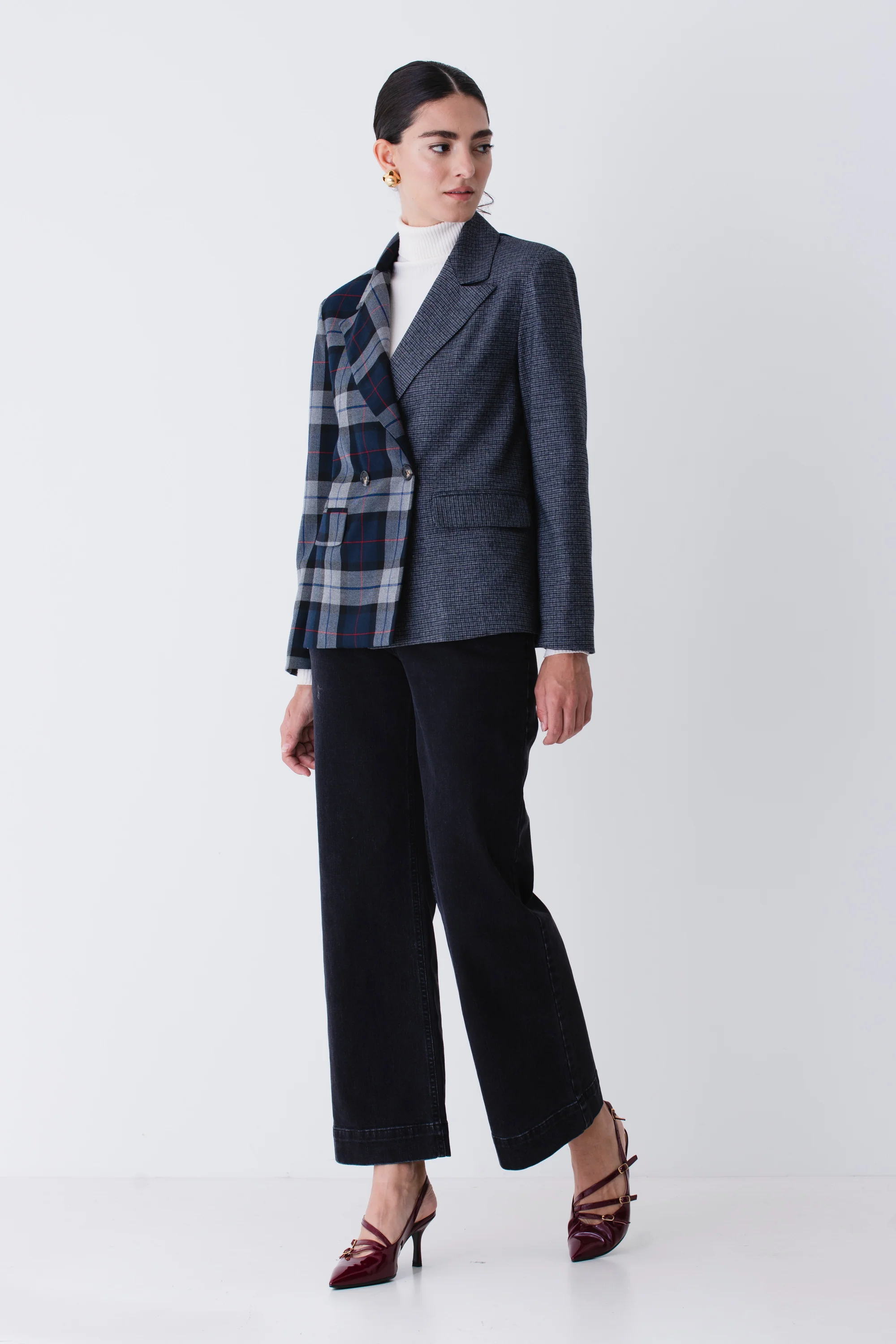 Jeans a vita alta wide leg - FW26 - Image 3