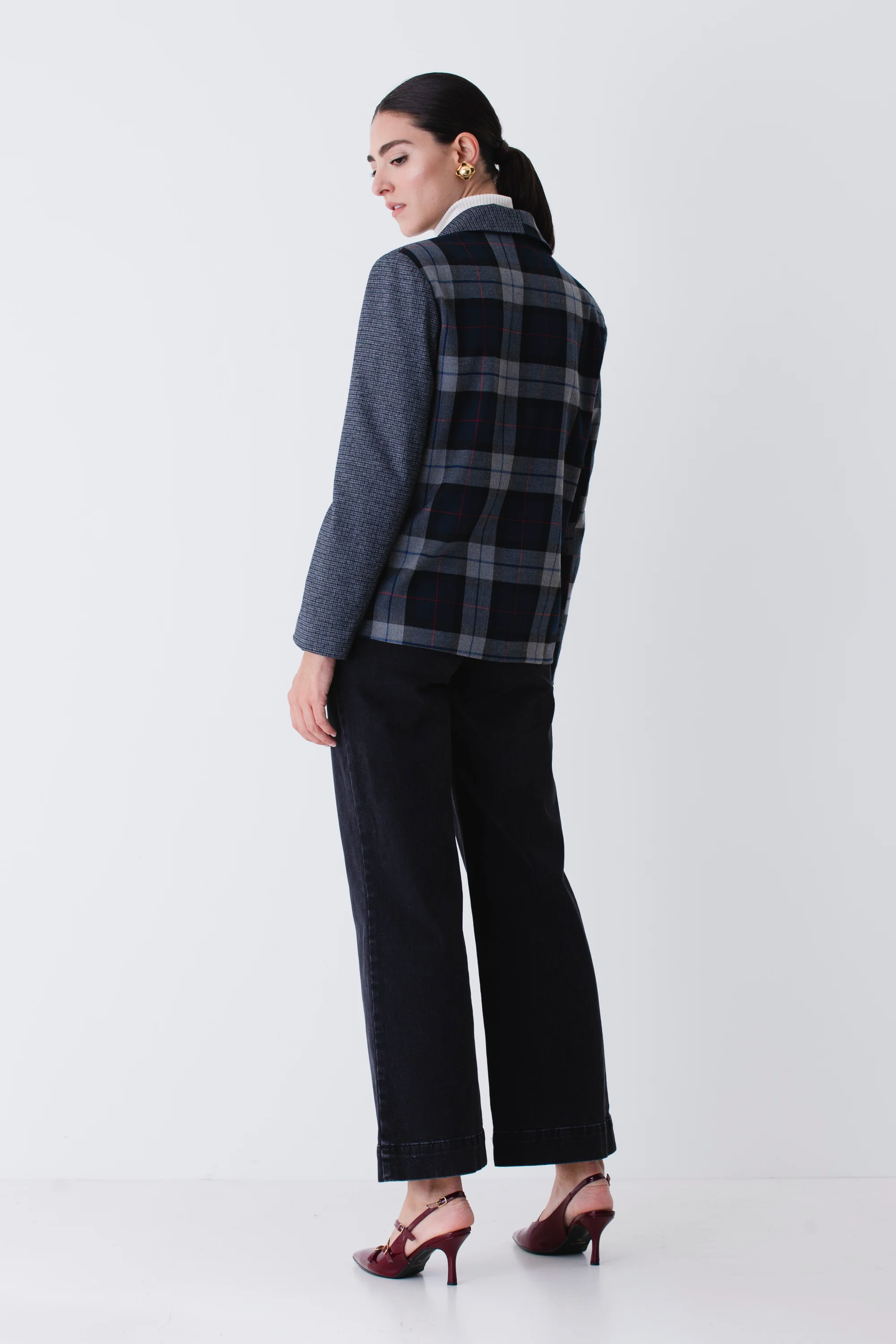 Jeans a vita alta wide leg - FW26 - Image 4