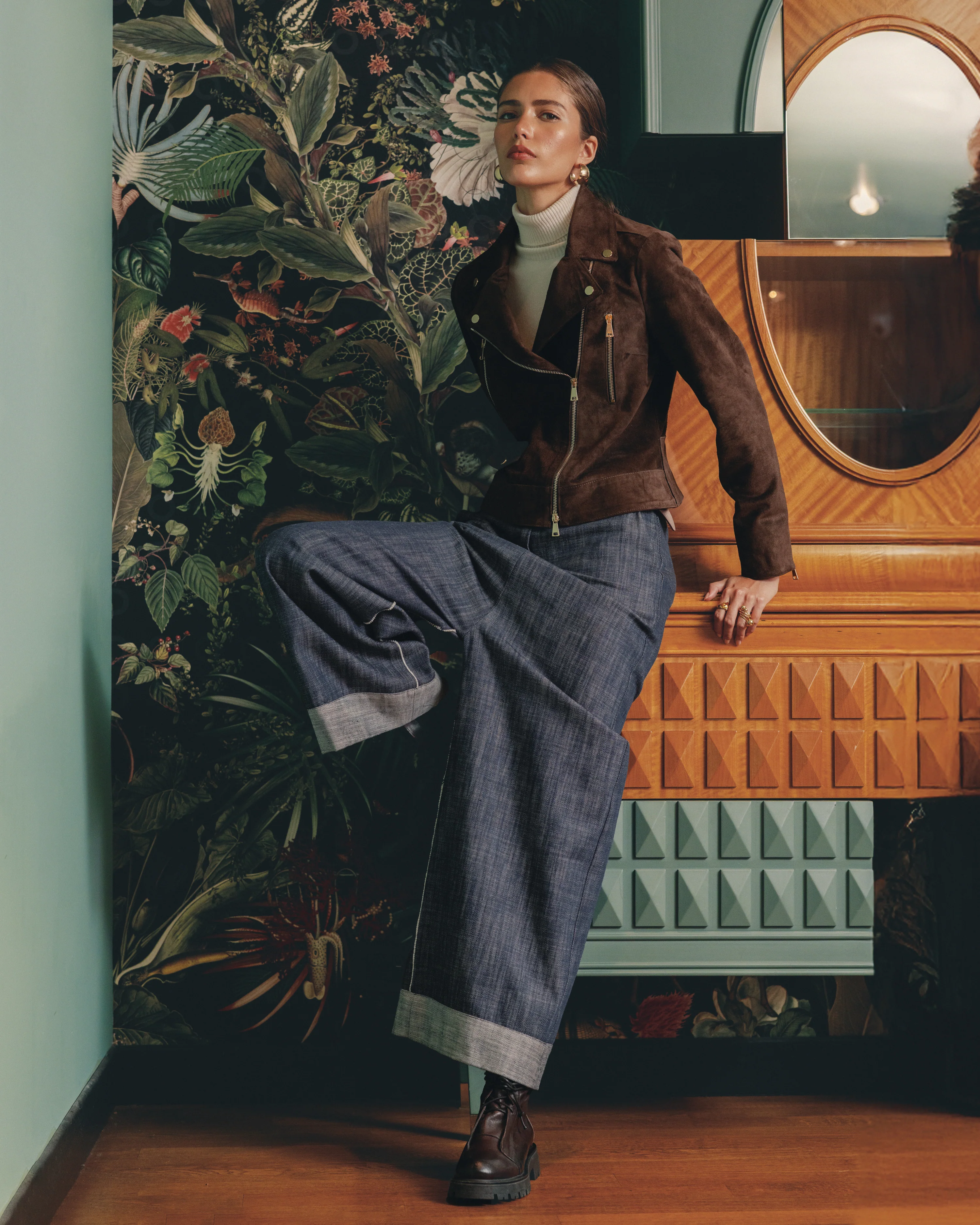 Jeans super ampio a vita bassa - FW26