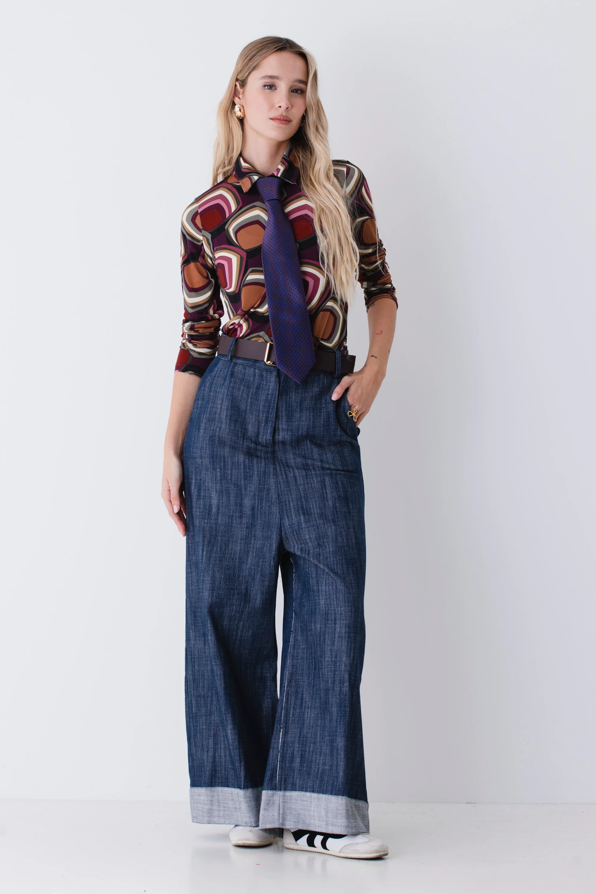 Jeans super ampio a vita bassa - FW26 - Image 3