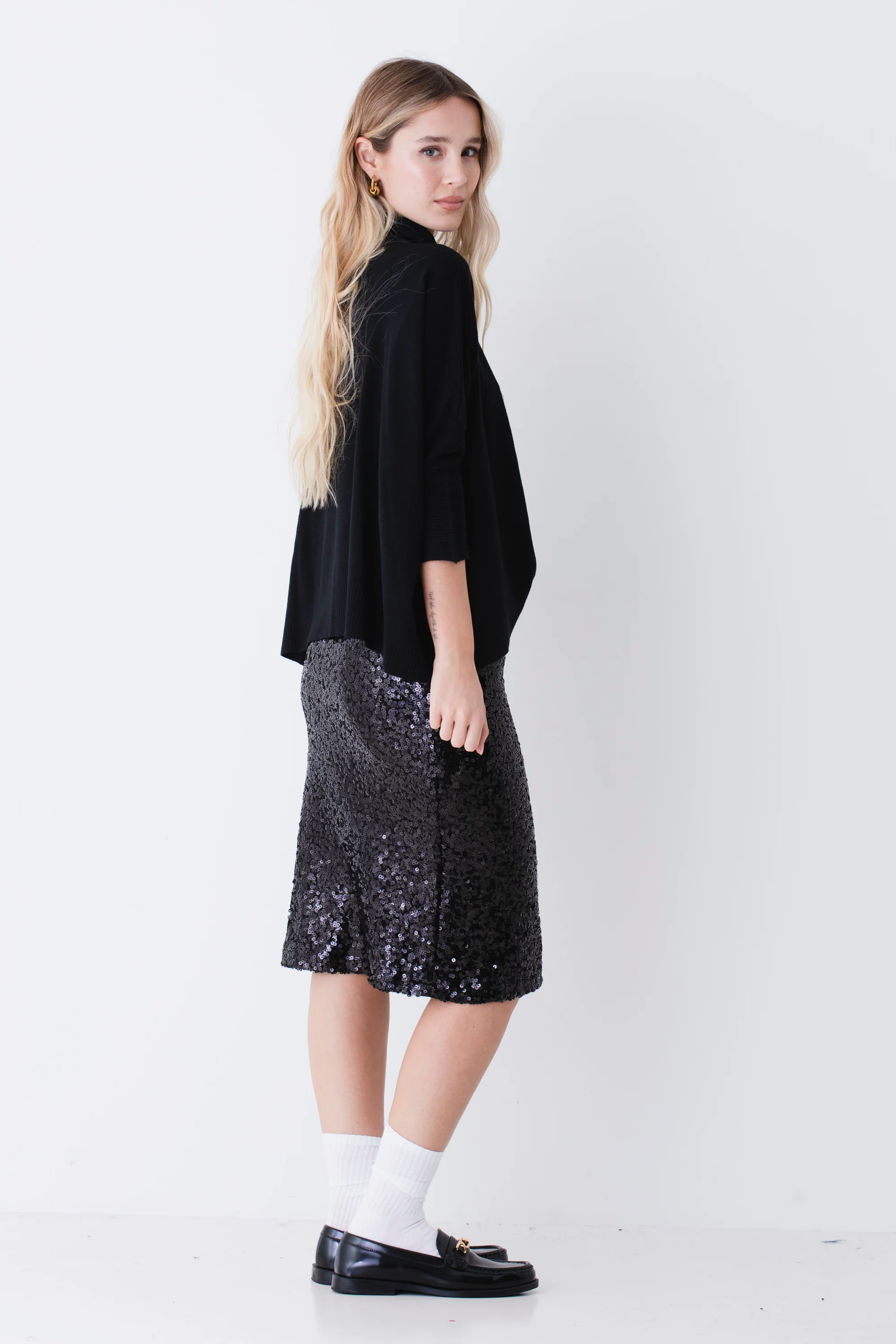 Longuette in paillettes - FW26 - Image 2