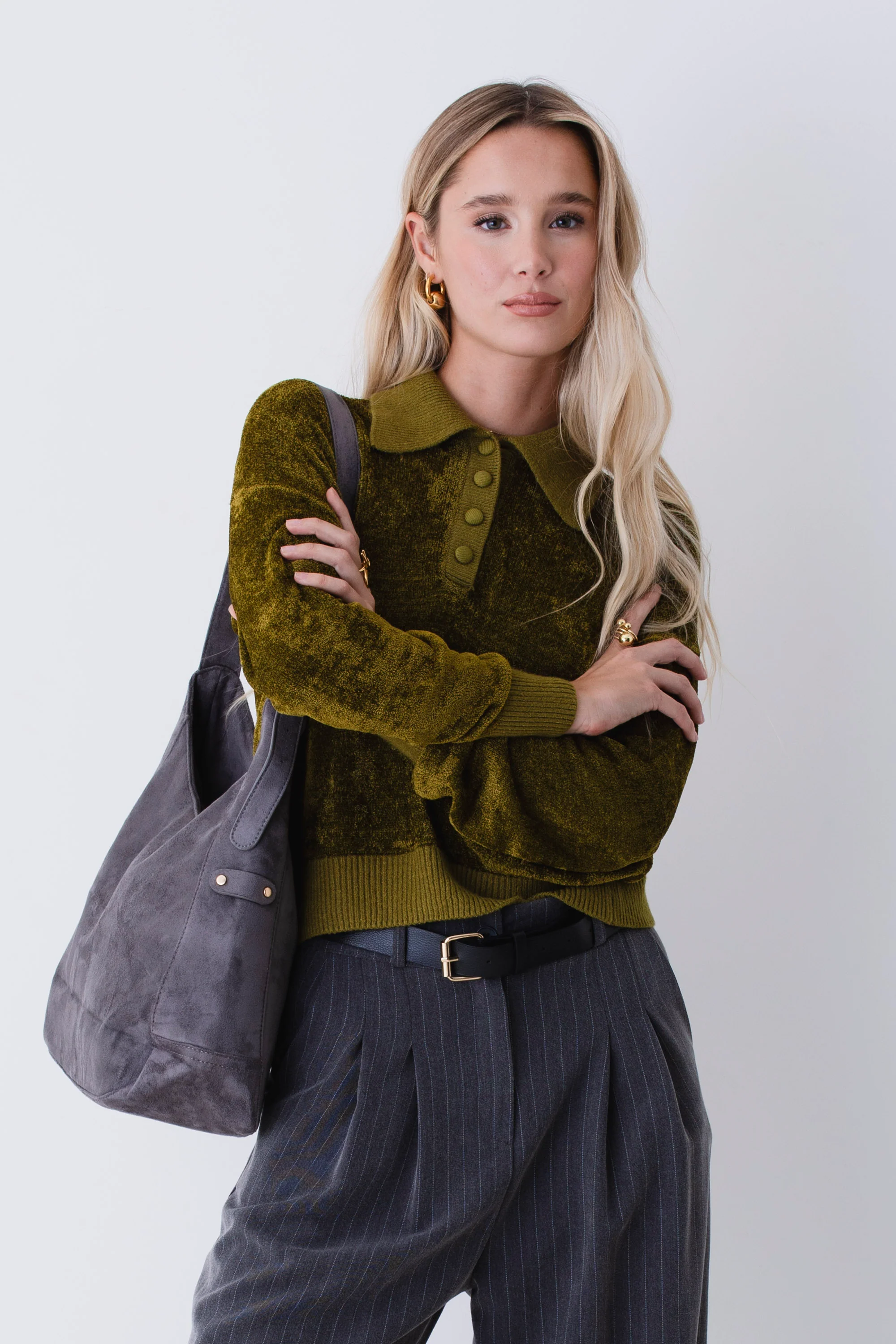 Maglia a polo in ciniglia - FW26 - Image 2