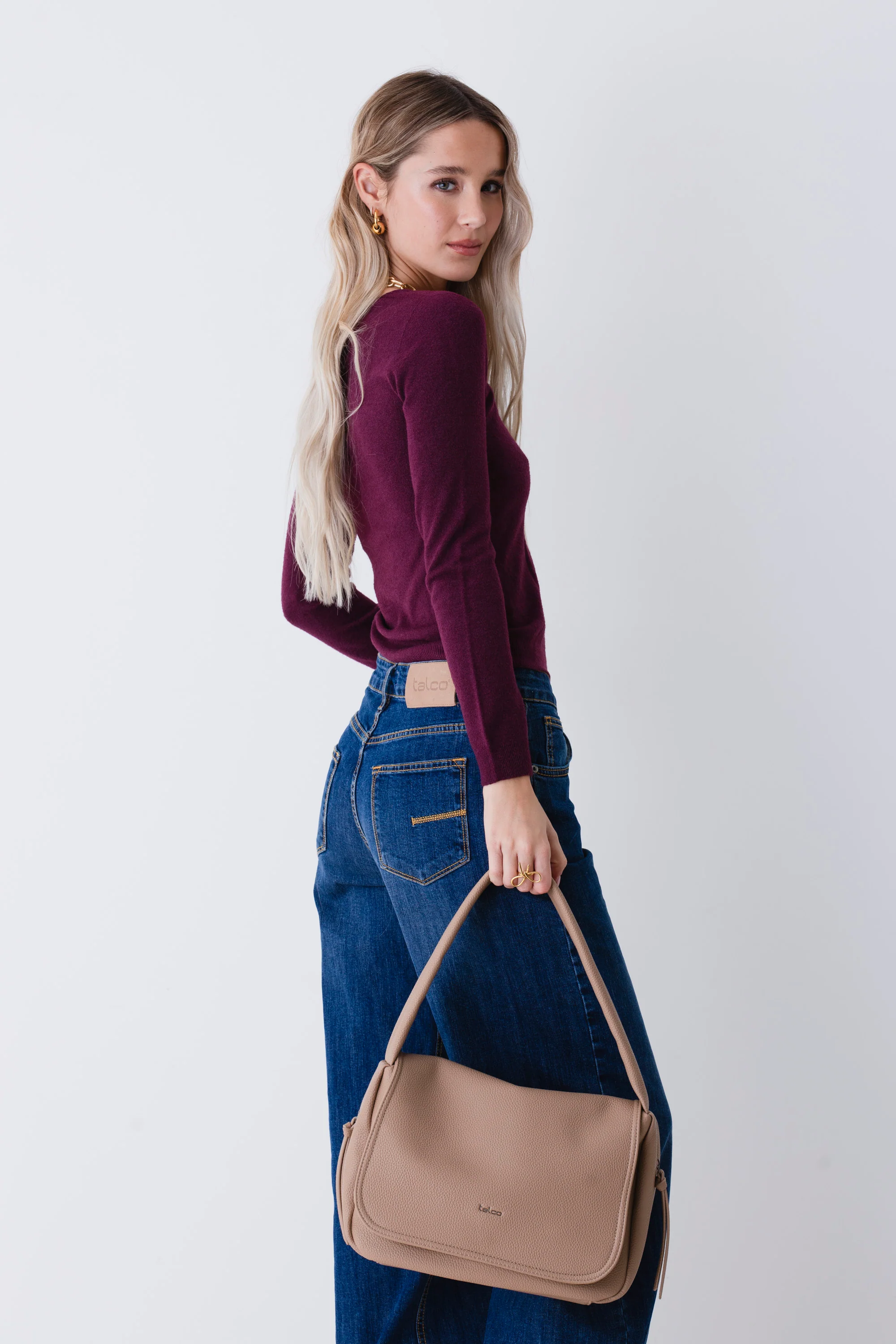 Maglia basic scollo a V - FW26 - Image 2