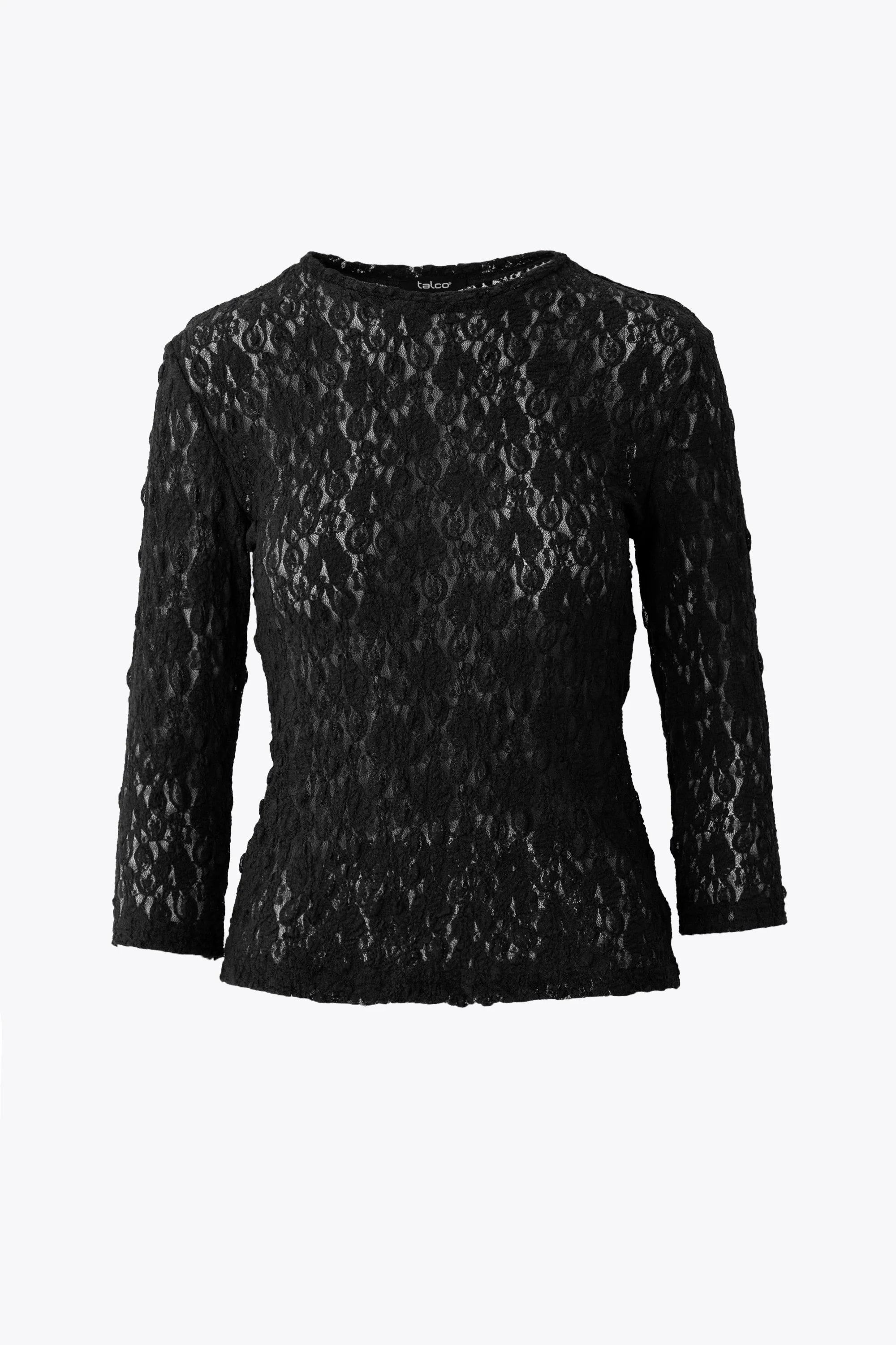 Maglia in pizzo macramé elasticizzato - PE26 - Image 6