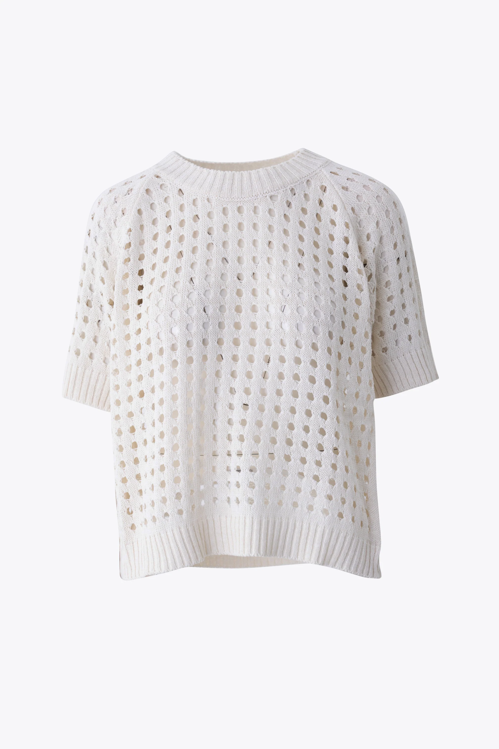 Maglia traforata in cotone - PE26 - Image 5