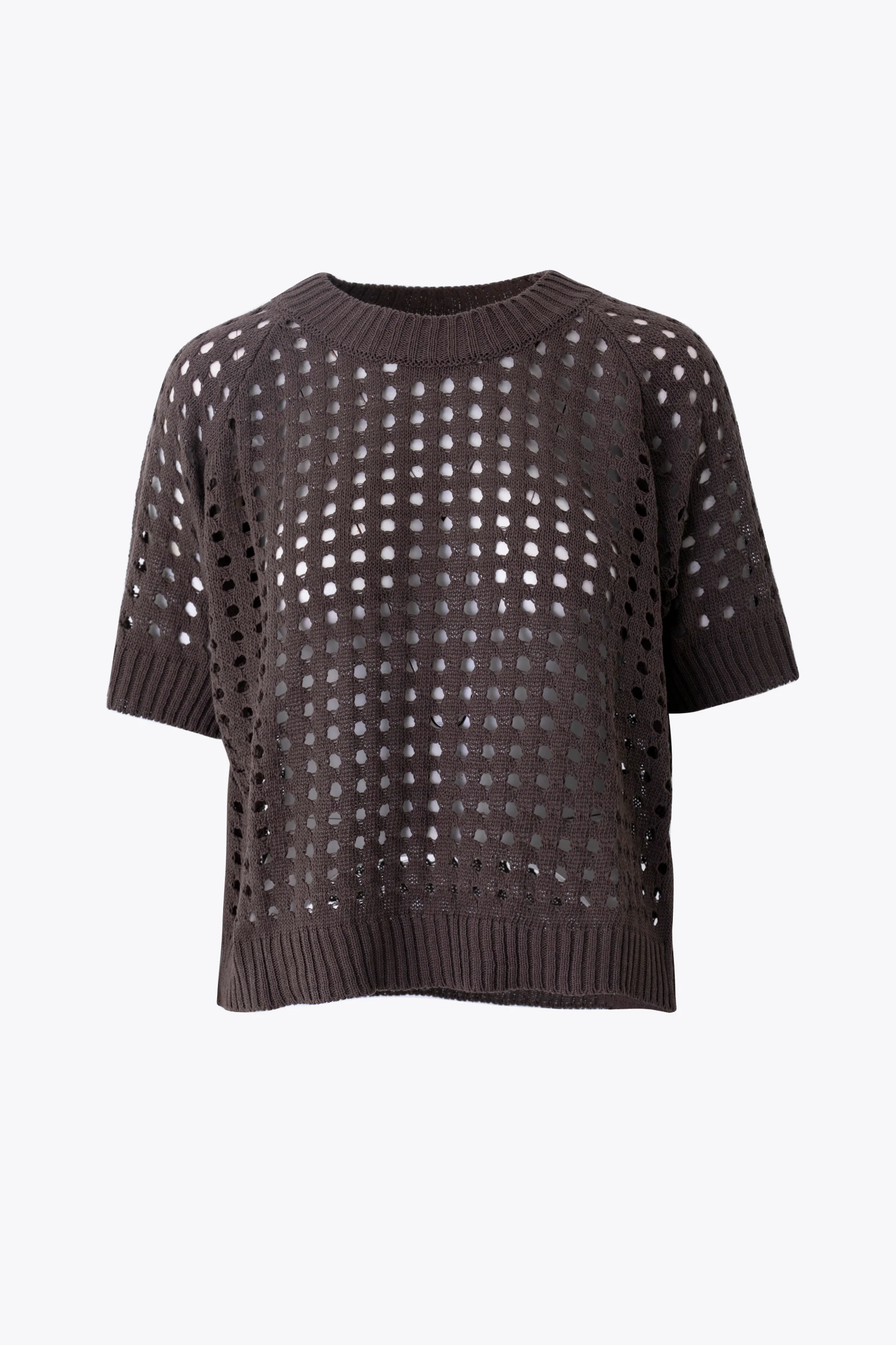 Maglia traforata in cotone - PE26 - Image 7