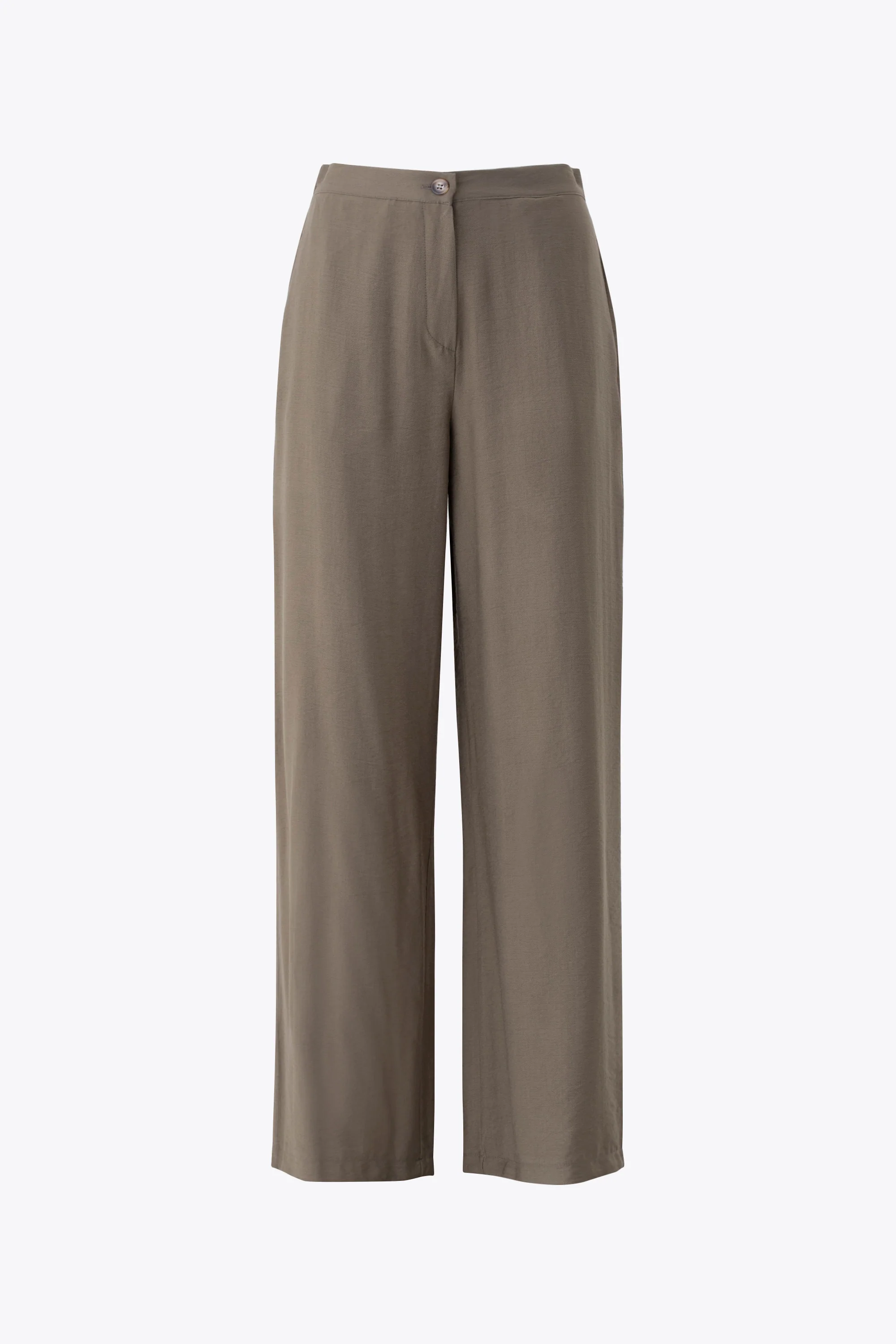Pantalone a palazzo in viscosa effetto mosso - PE25 - Image 6