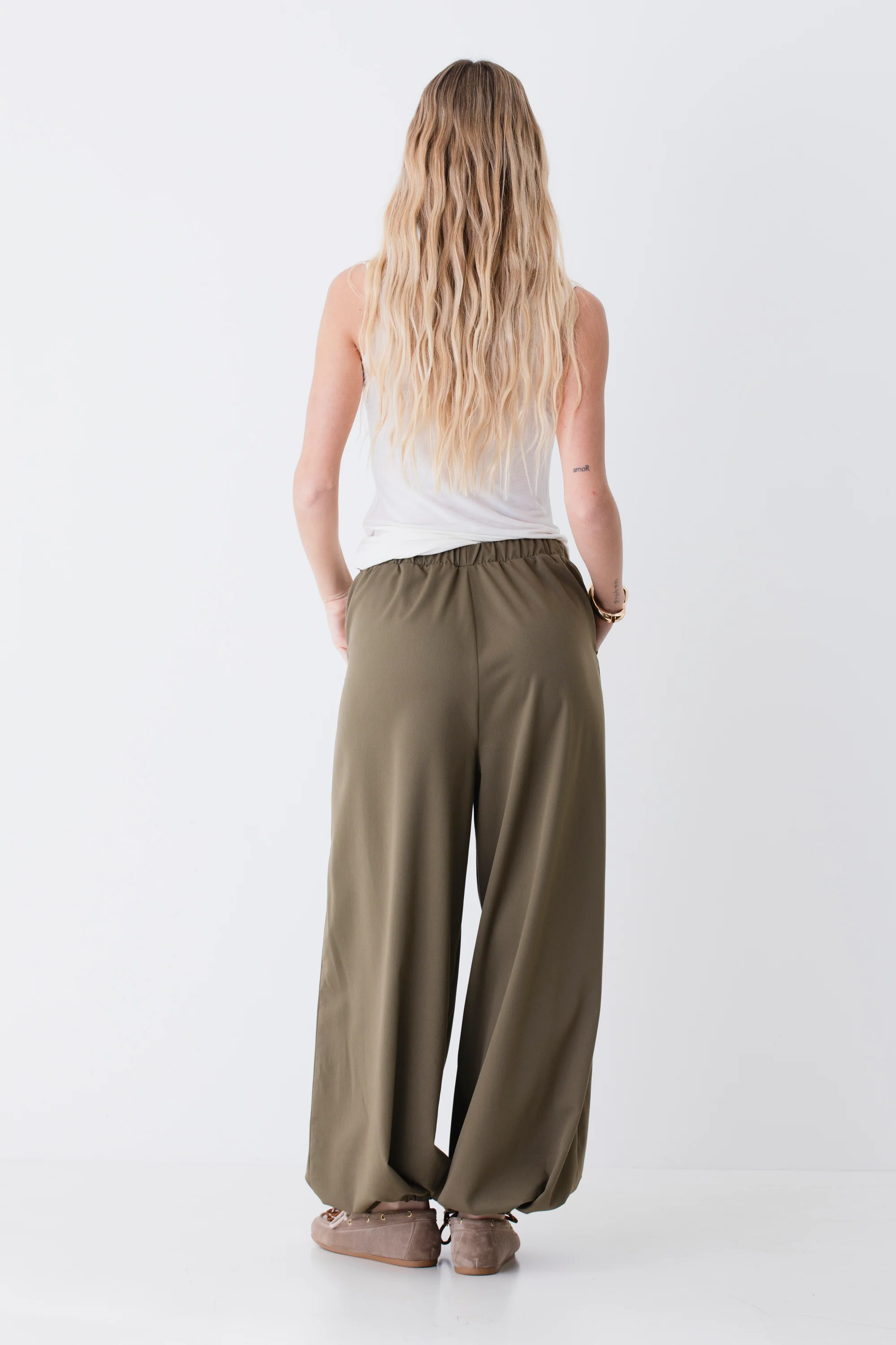 Pantalone baloon in misto viscosa - PE26 - Image 5