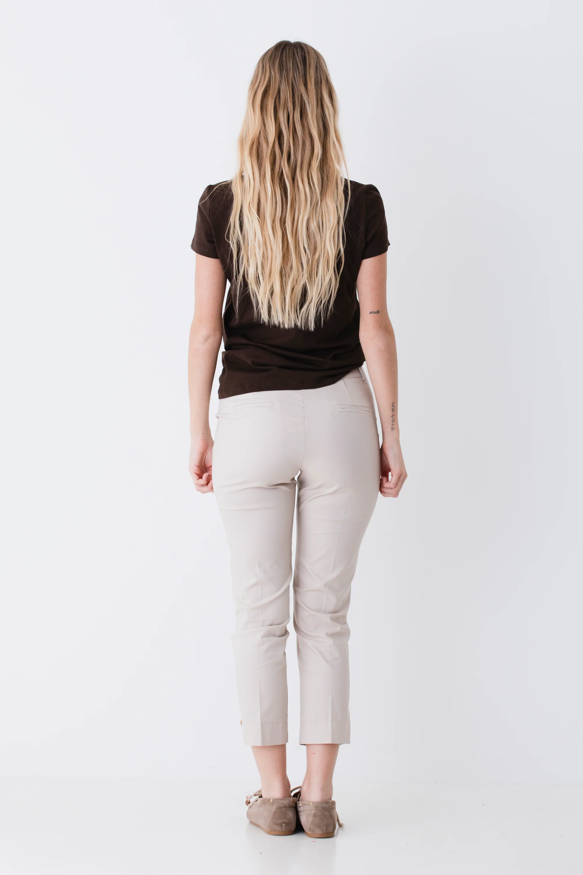 Pantalone capri in cotone - PE26 - Image 3