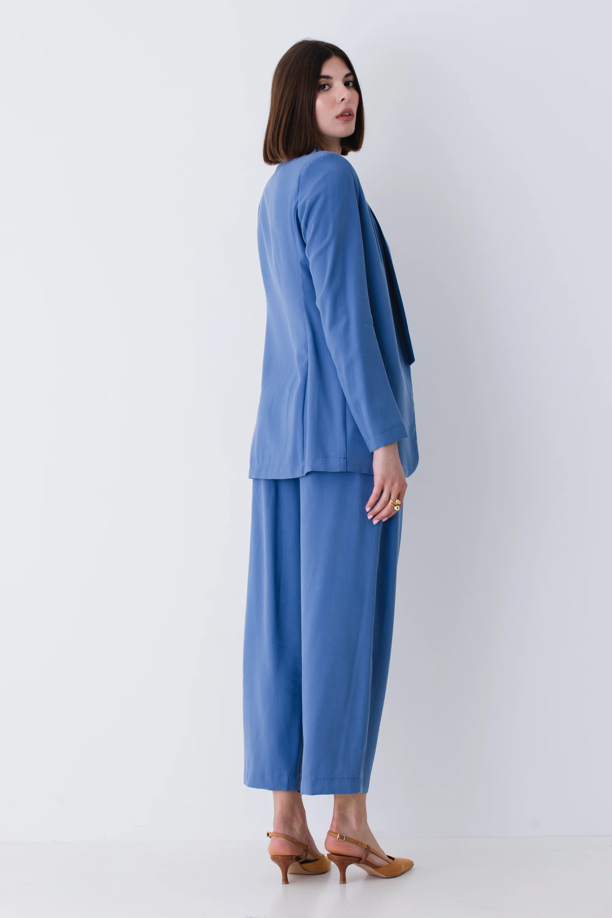 Pantalone gaucho in viscosa - PE25 - Image 6
