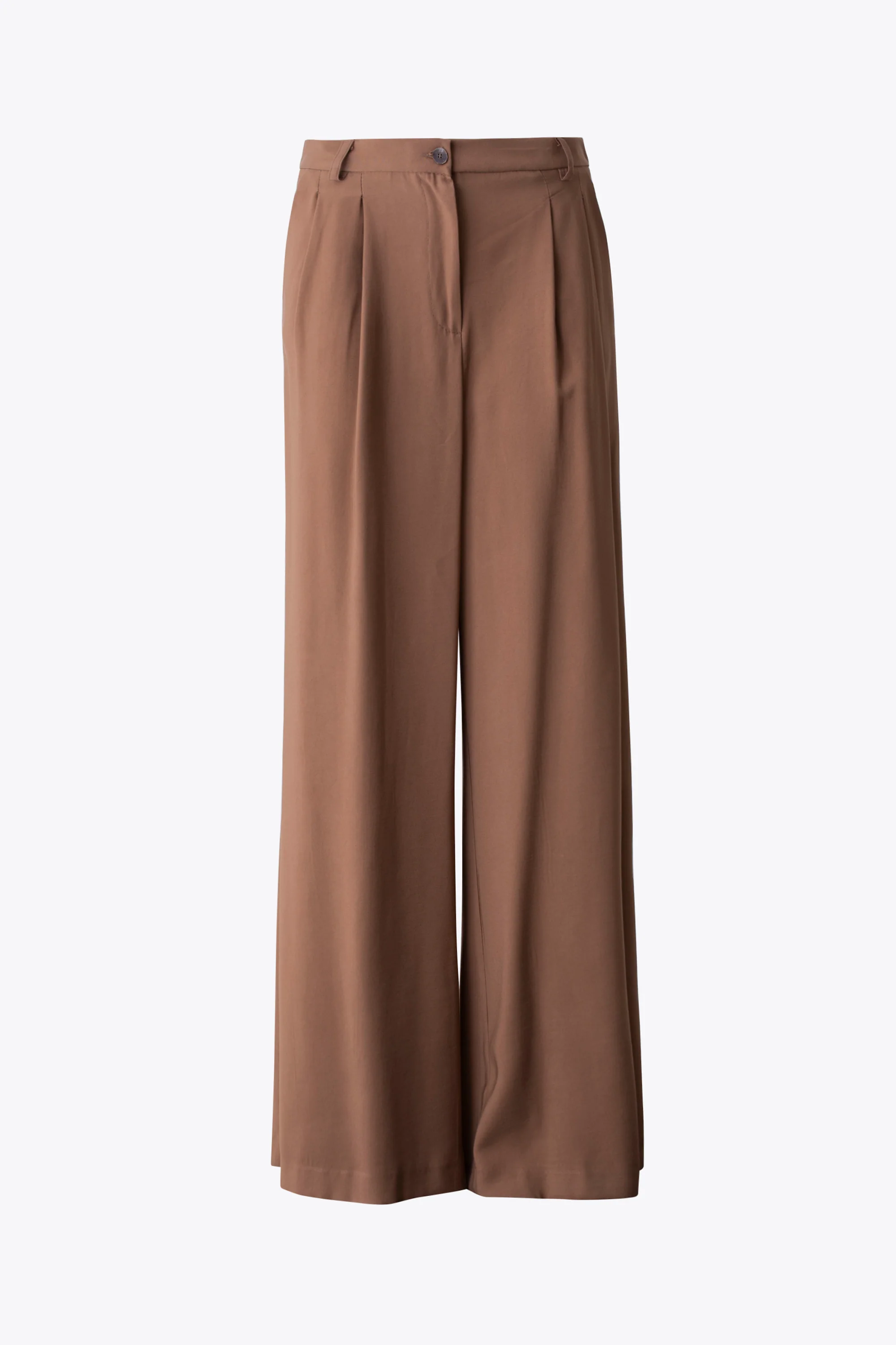 Pantalone palazzo con pinces in viscosa - PE26 - Image 7