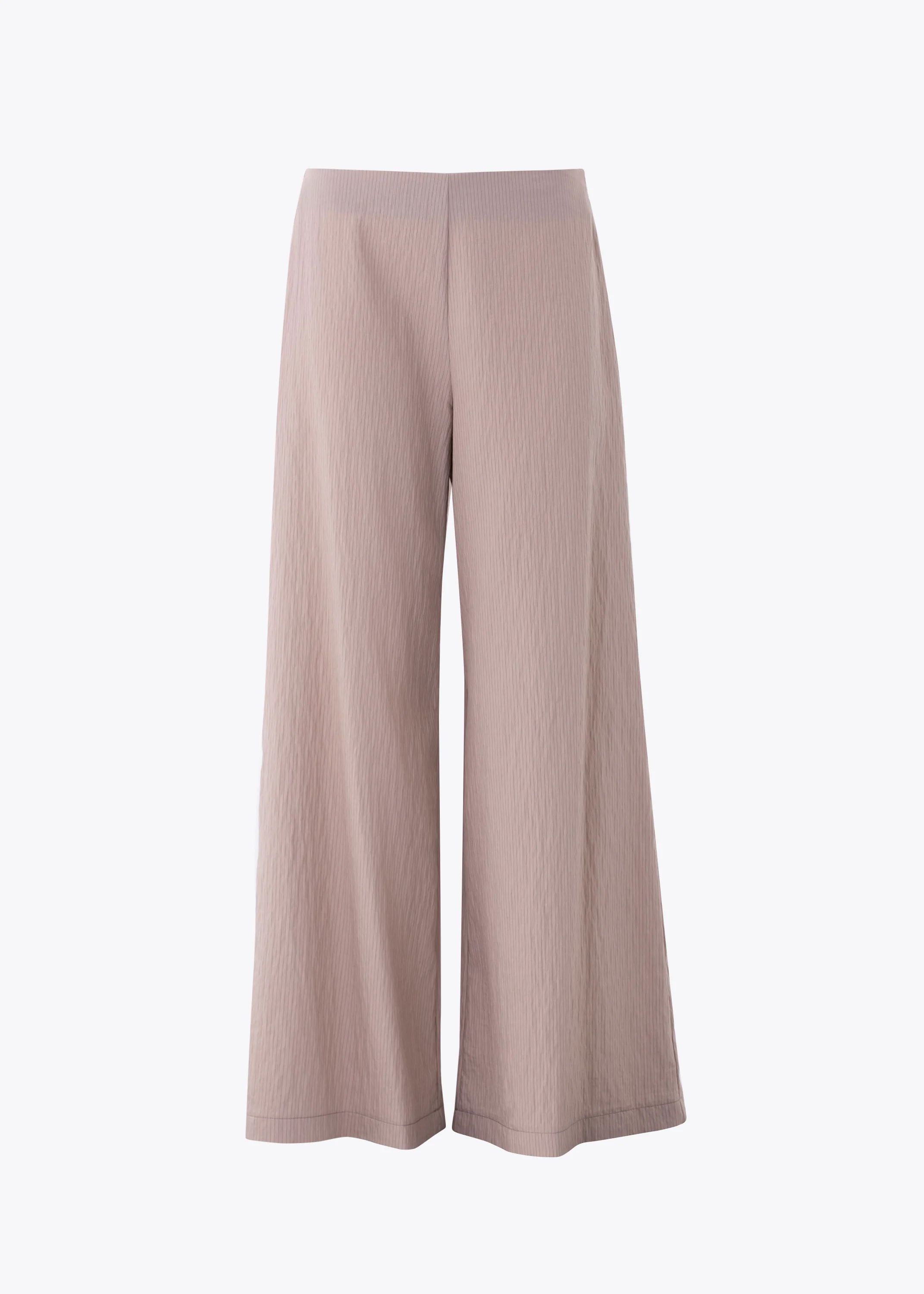 Pantalone palazzo in tessuto modal gessato - PE25 - Image 6