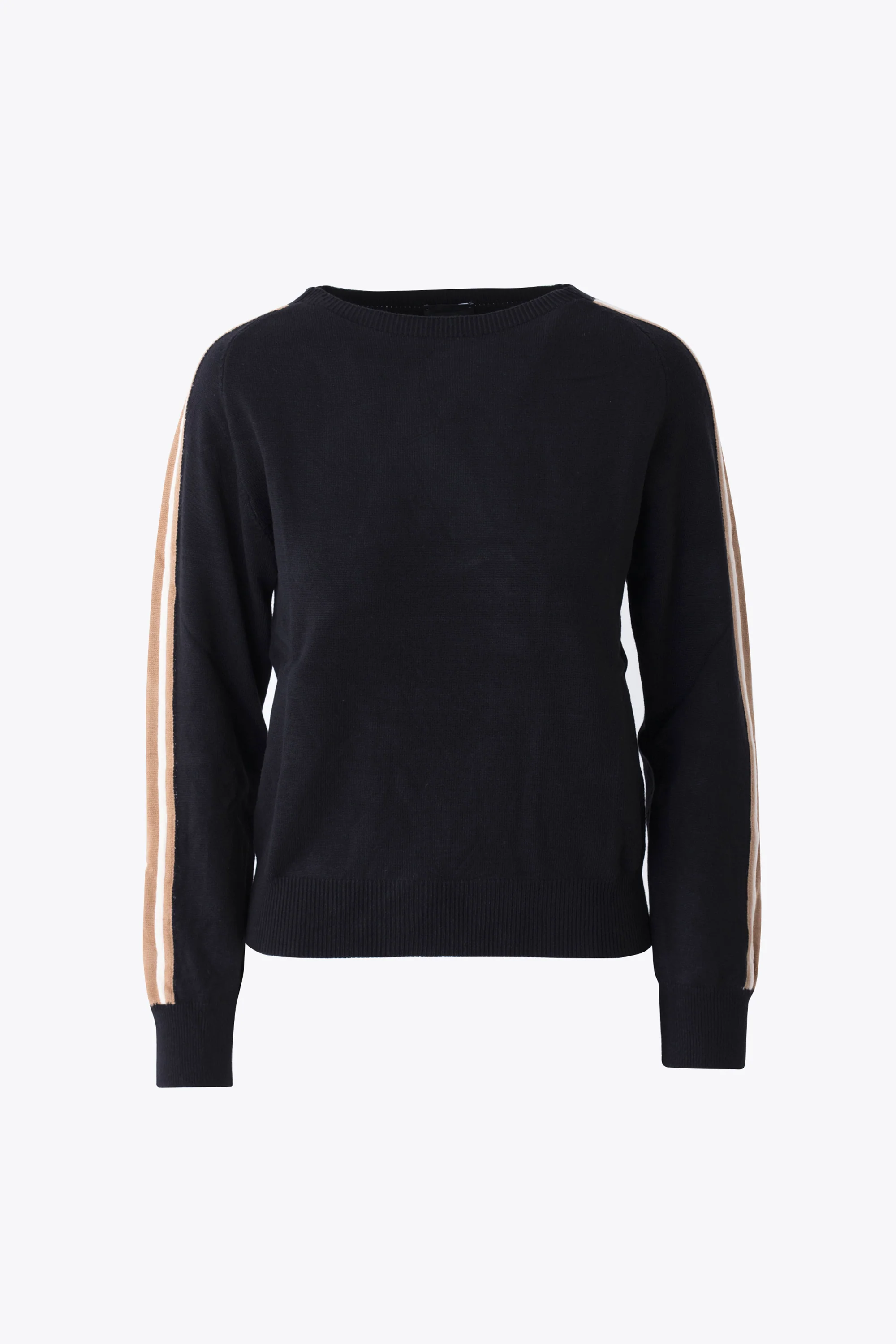 Pullover in maglia con bande a contrasto - FW26 - Image 6