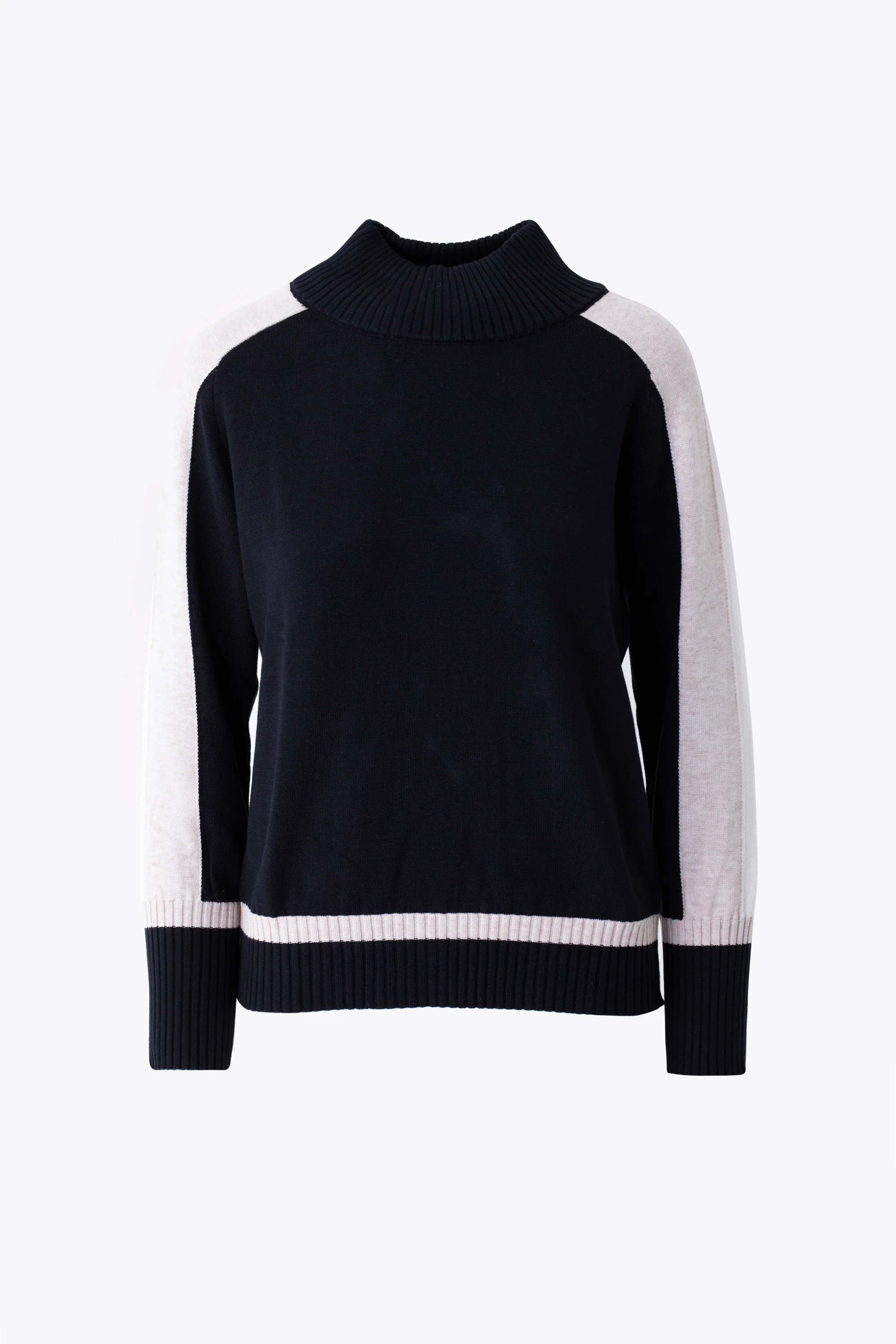 Pullover in maglia con bande a contrasto sulle maniche - FW26 - Image 7