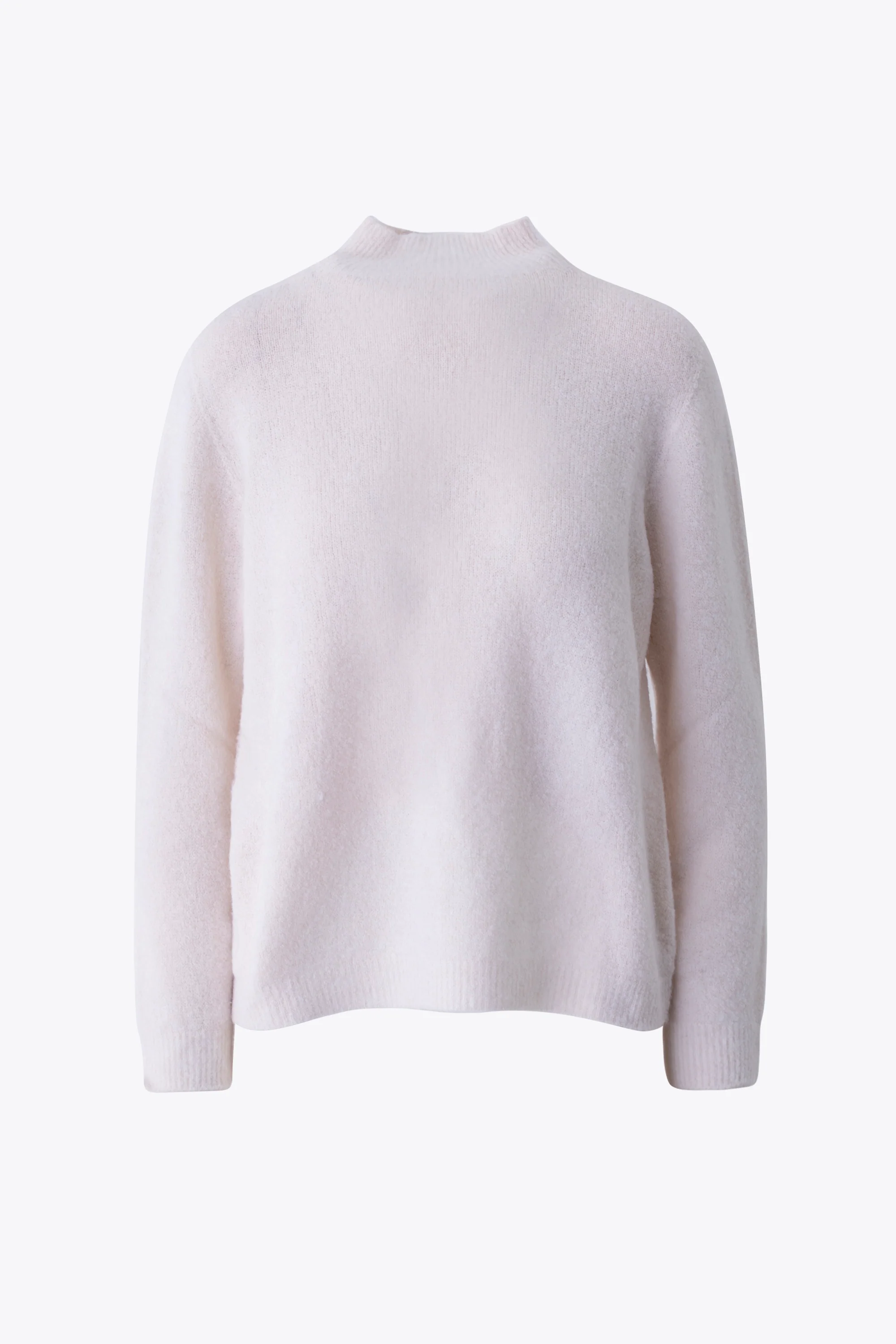 Pullover in misto lana con collo a cratere - FW26 - Image 2