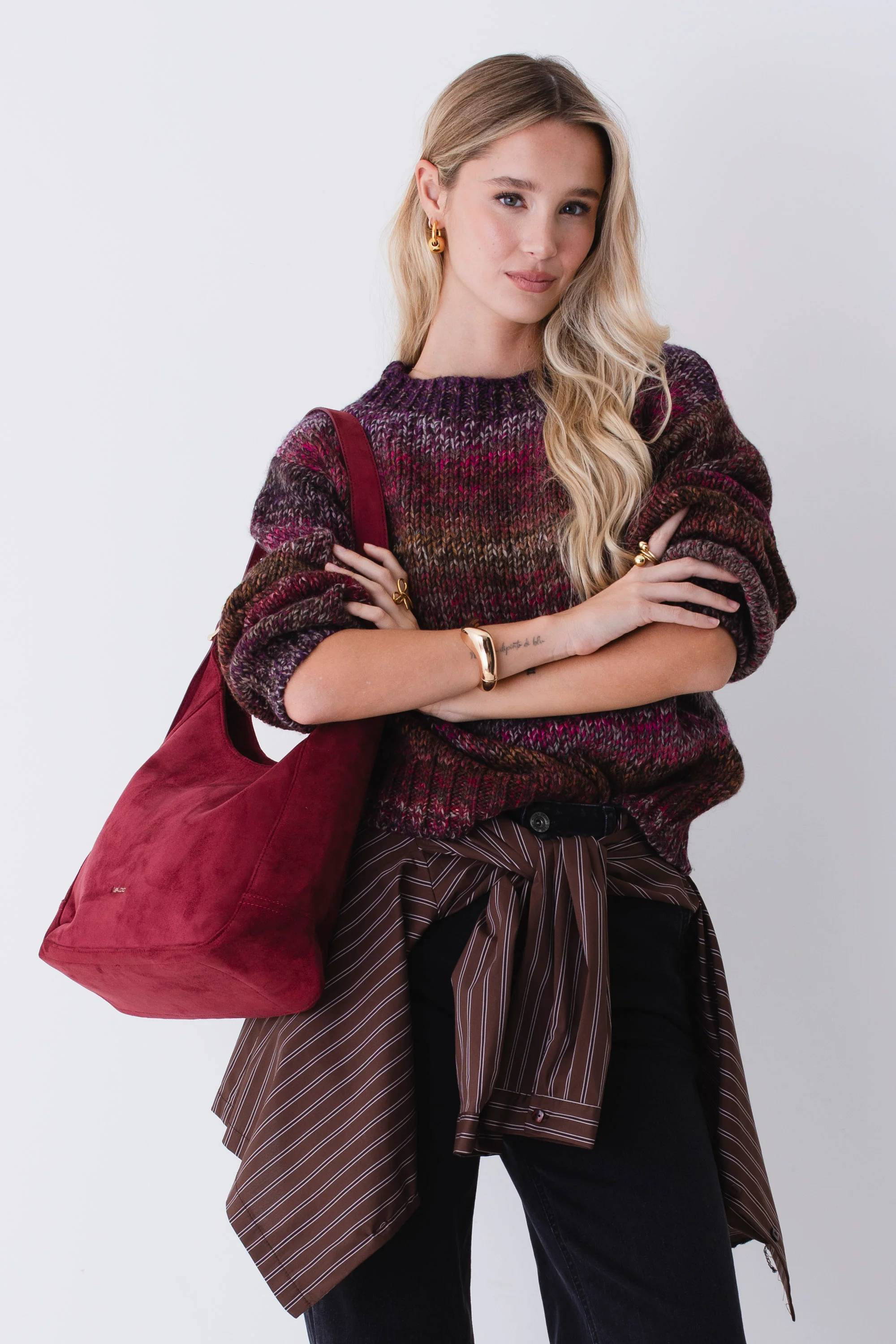Pullover in misto lana melange - FW26