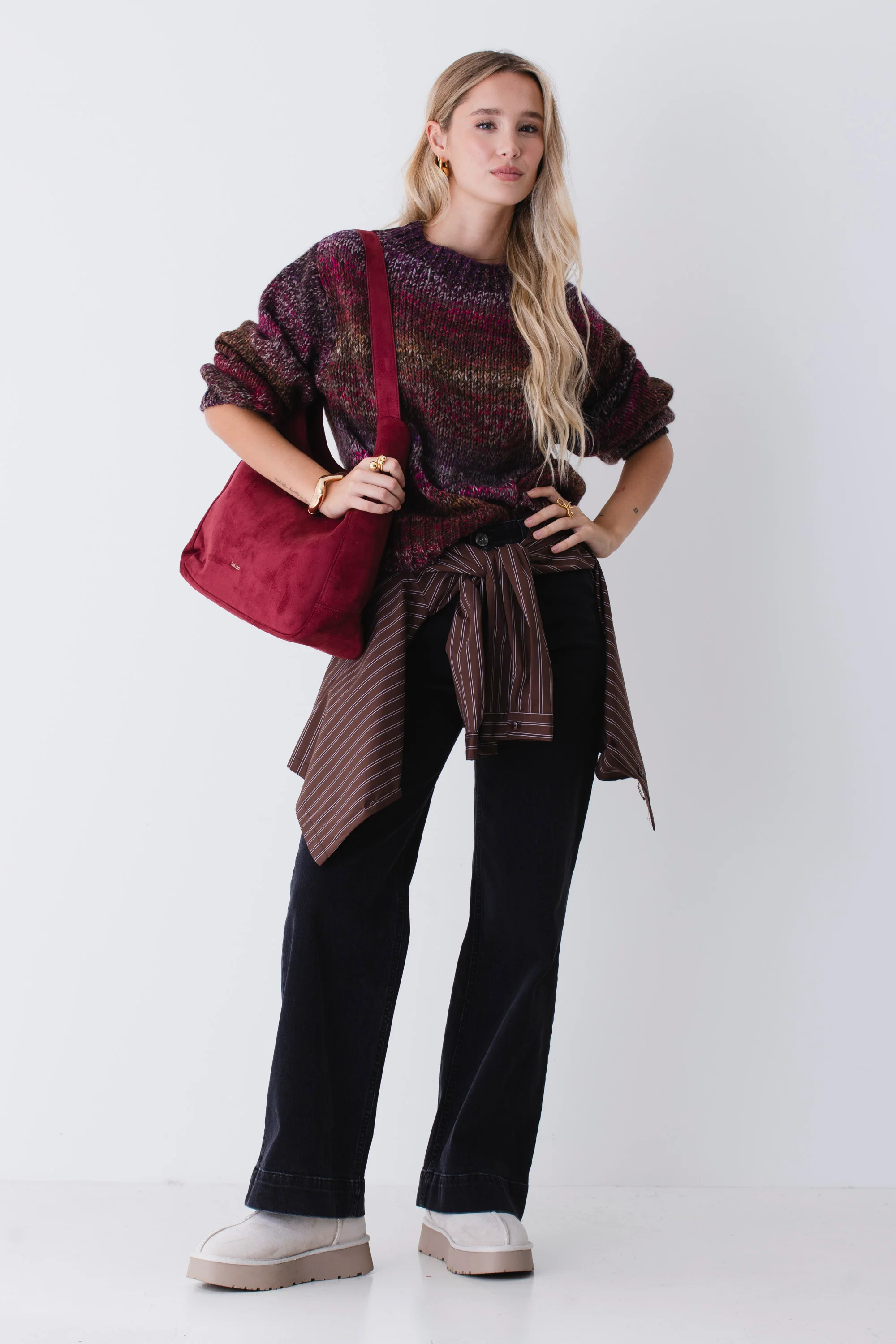 Pullover in misto lana melange - FW26 - Image 4