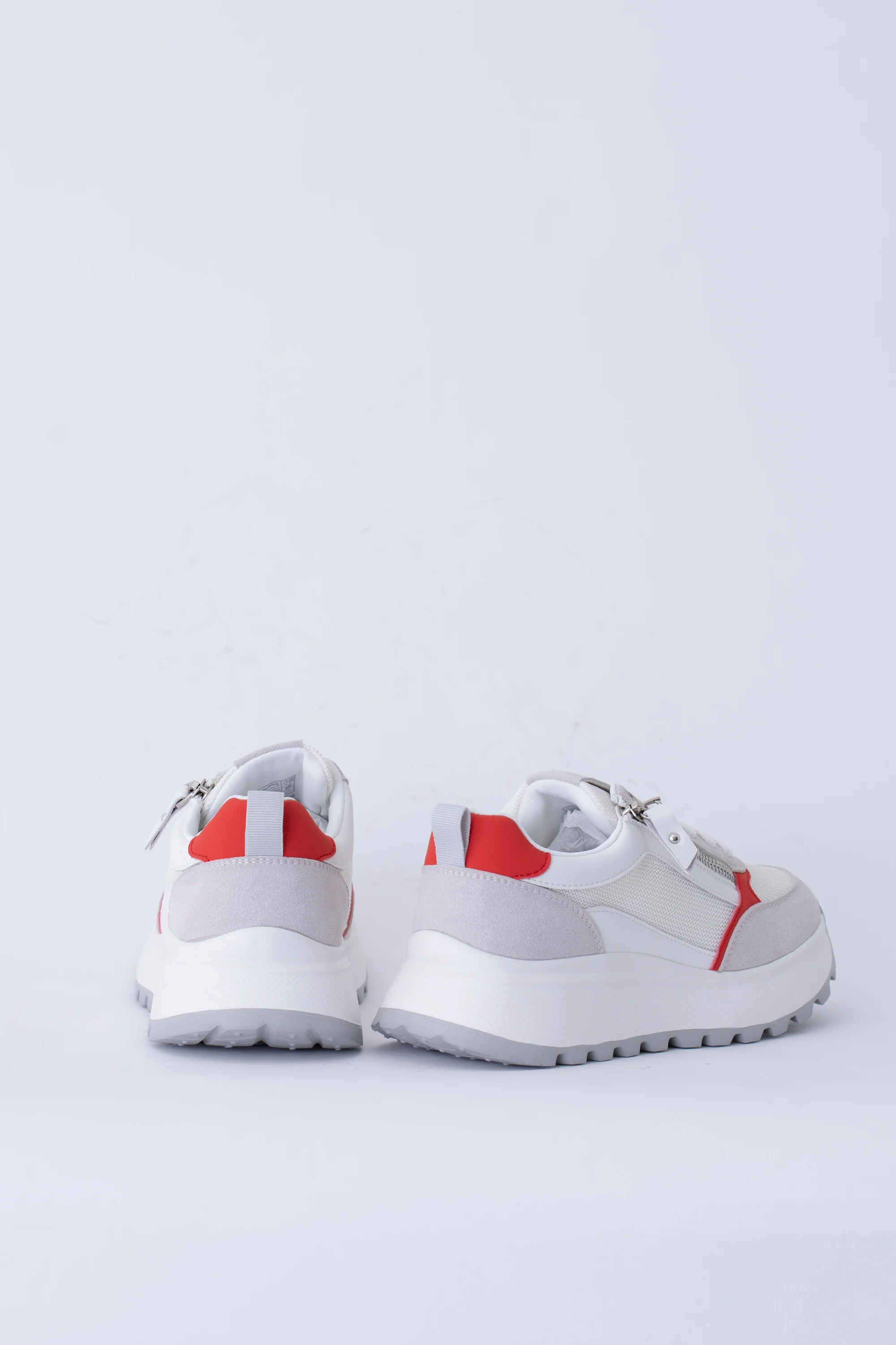 Sneakers multi texture con cerniera - PE26 - Image 3
