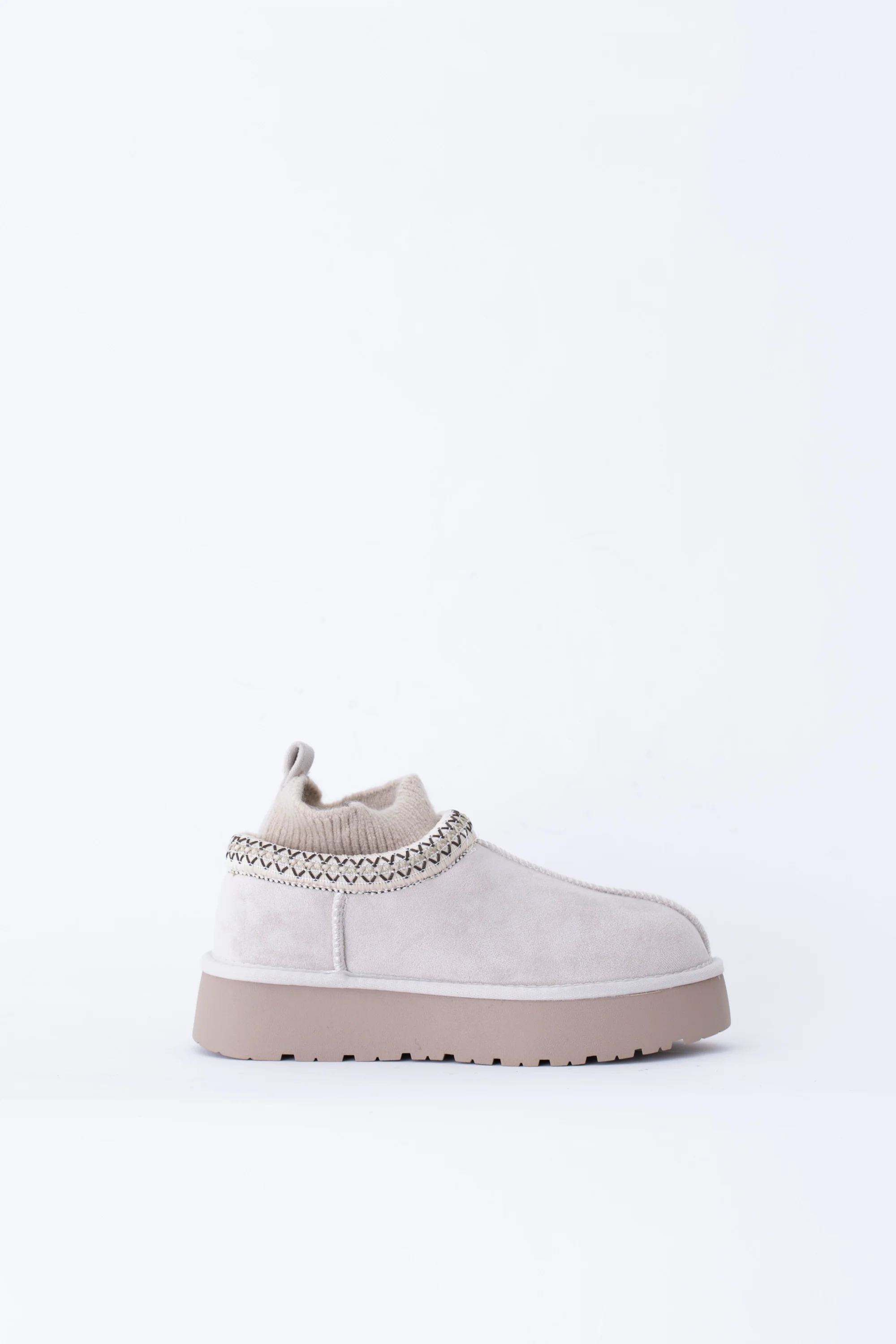 Stivaletto con calzino e platform - FW26