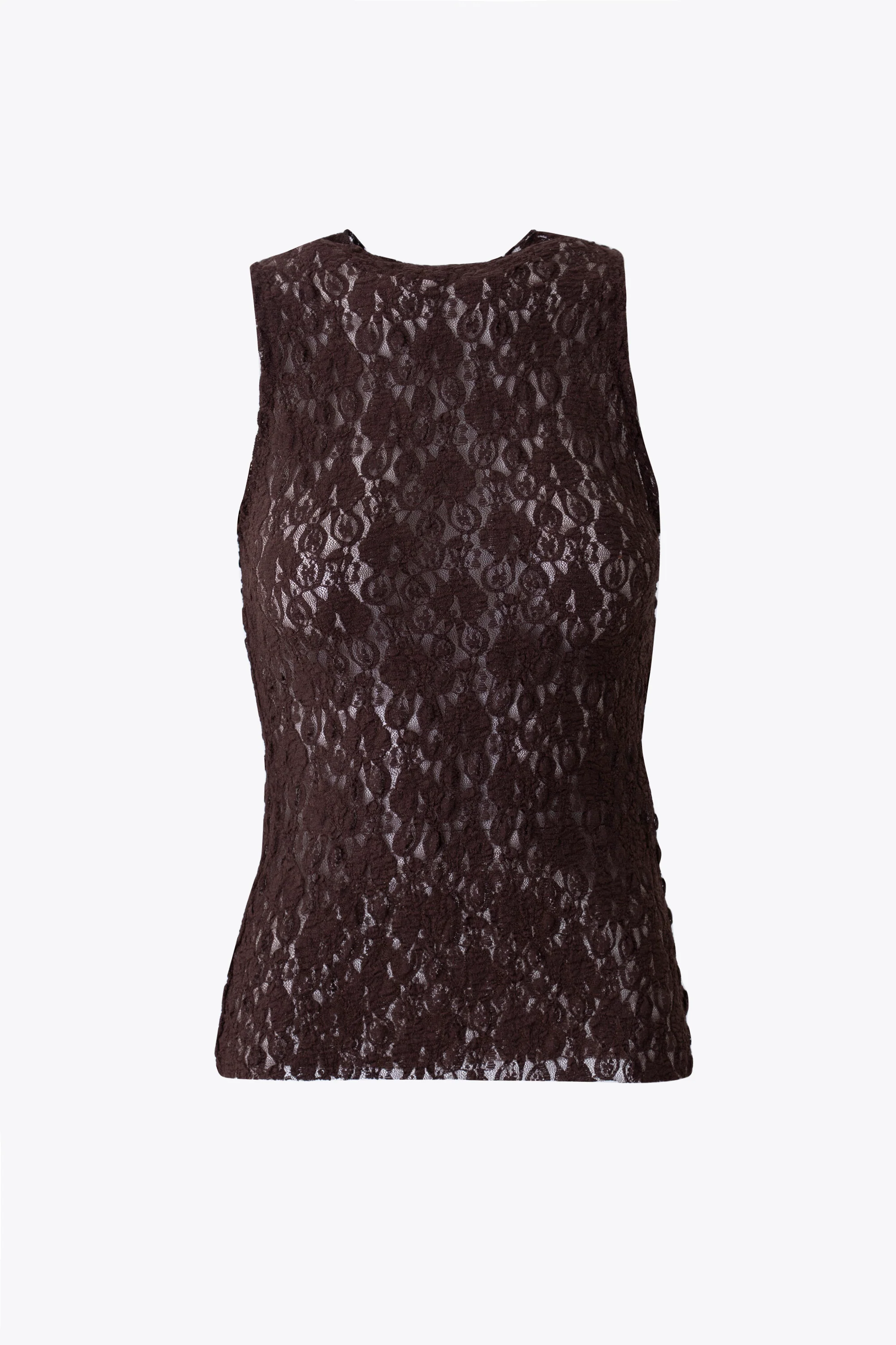 Top in pizzo macramé elasticizzato - PE26 - Image 5