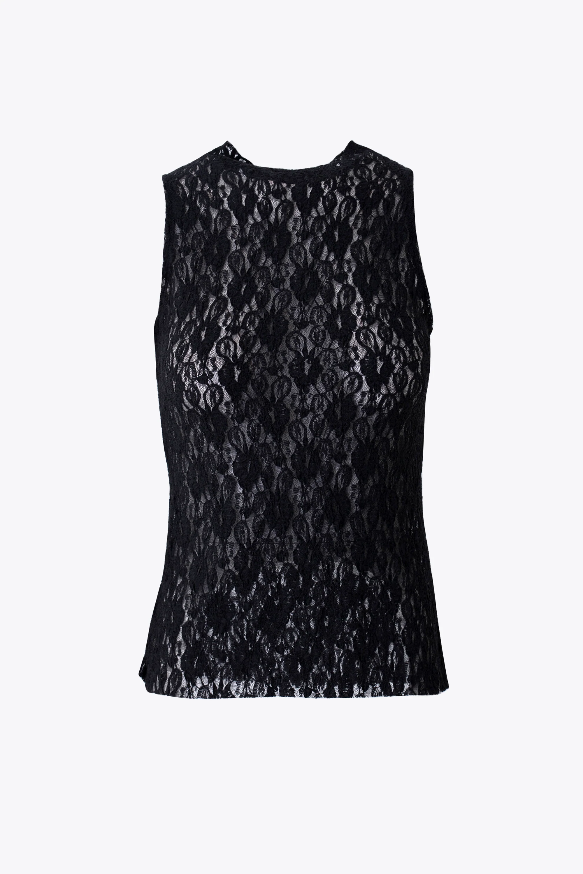 Top in pizzo macramé elasticizzato - PE26 - Image 6